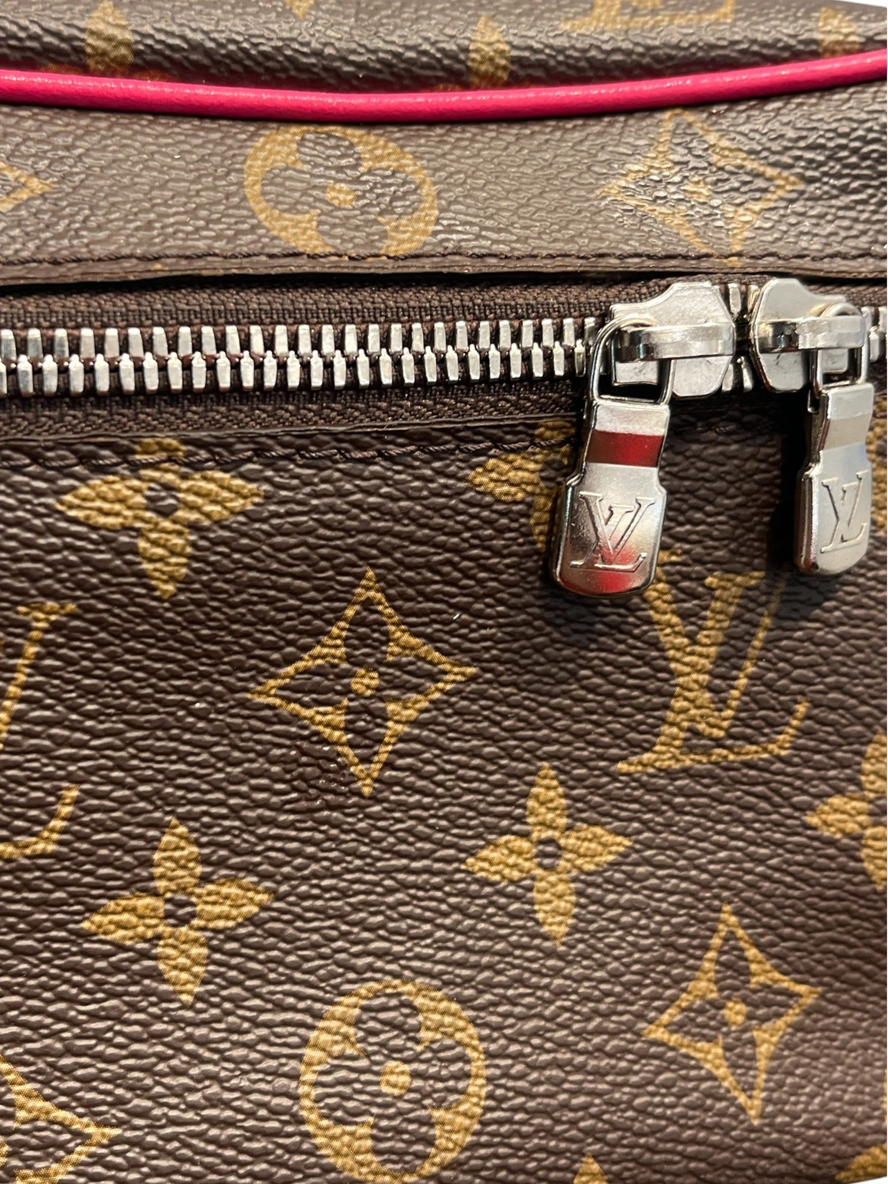 LOUIS VUITTON/Hand Bag/All Over Print/Leather/BRW/Vanity Pink view 3