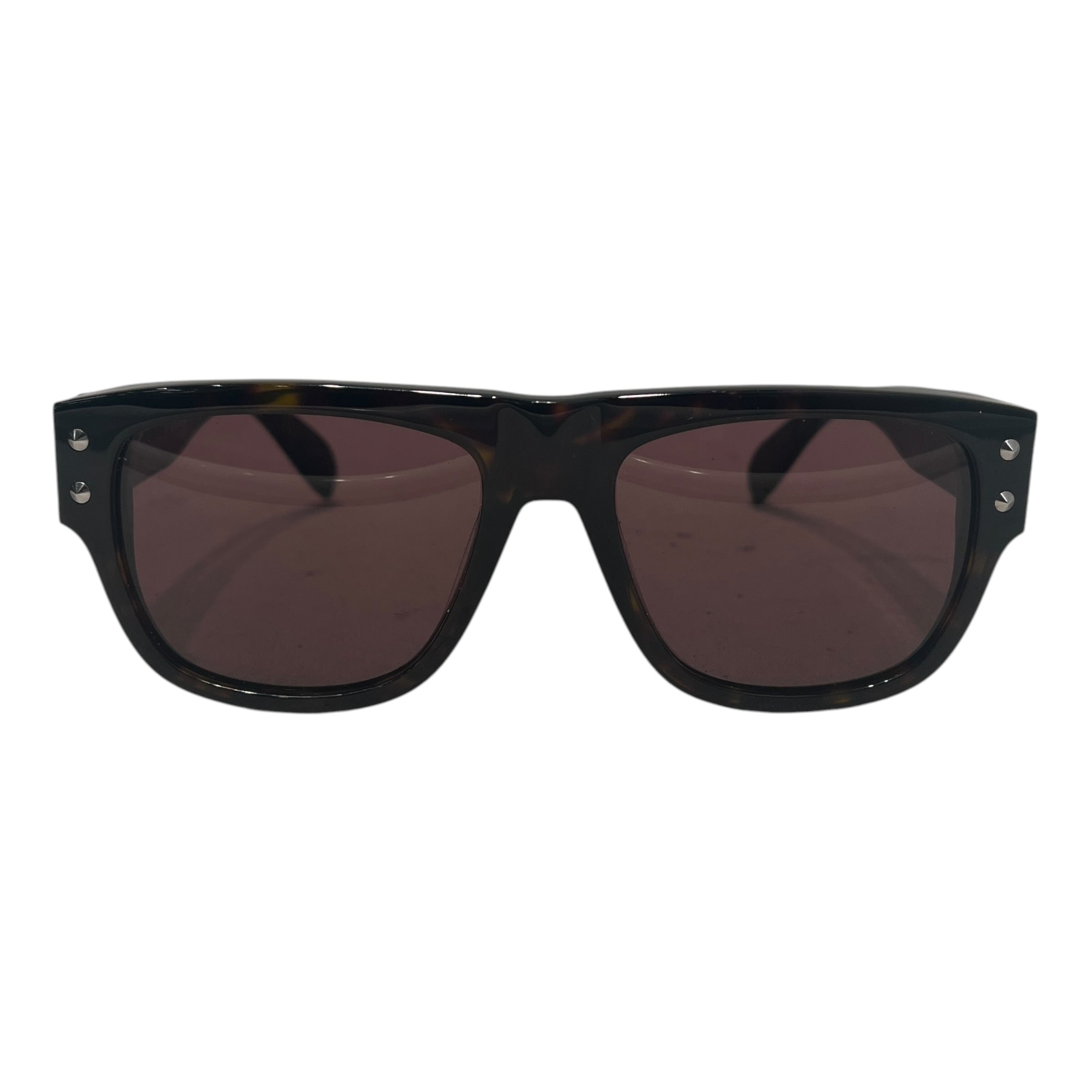 Alexander McQueen/Sunglasses/Tortoiseshell Pattern/BRW/M's/AM0069S view 1
