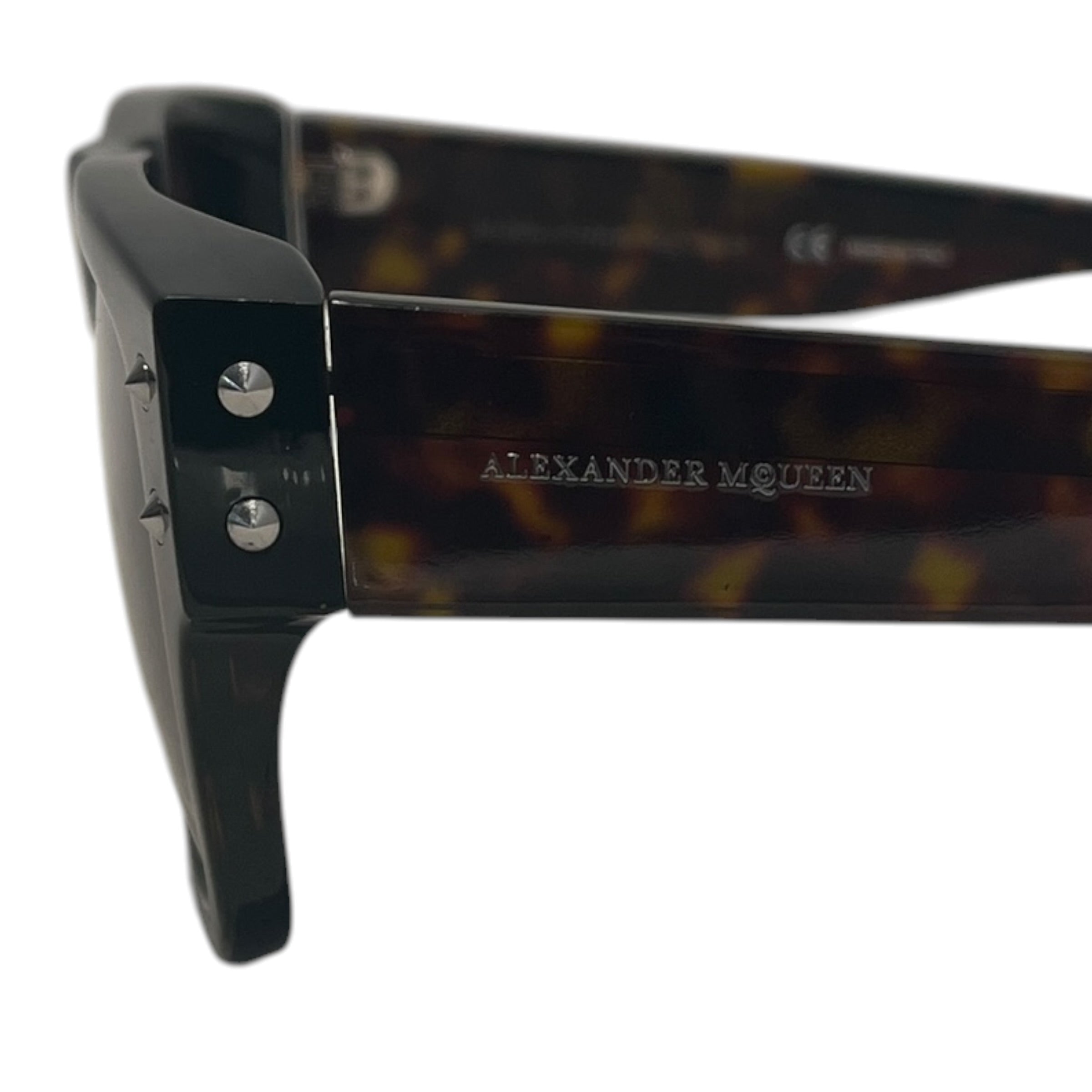 Alexander McQueen/Sunglasses/Tortoiseshell Pattern/BRW/M's/AM0069S view 3