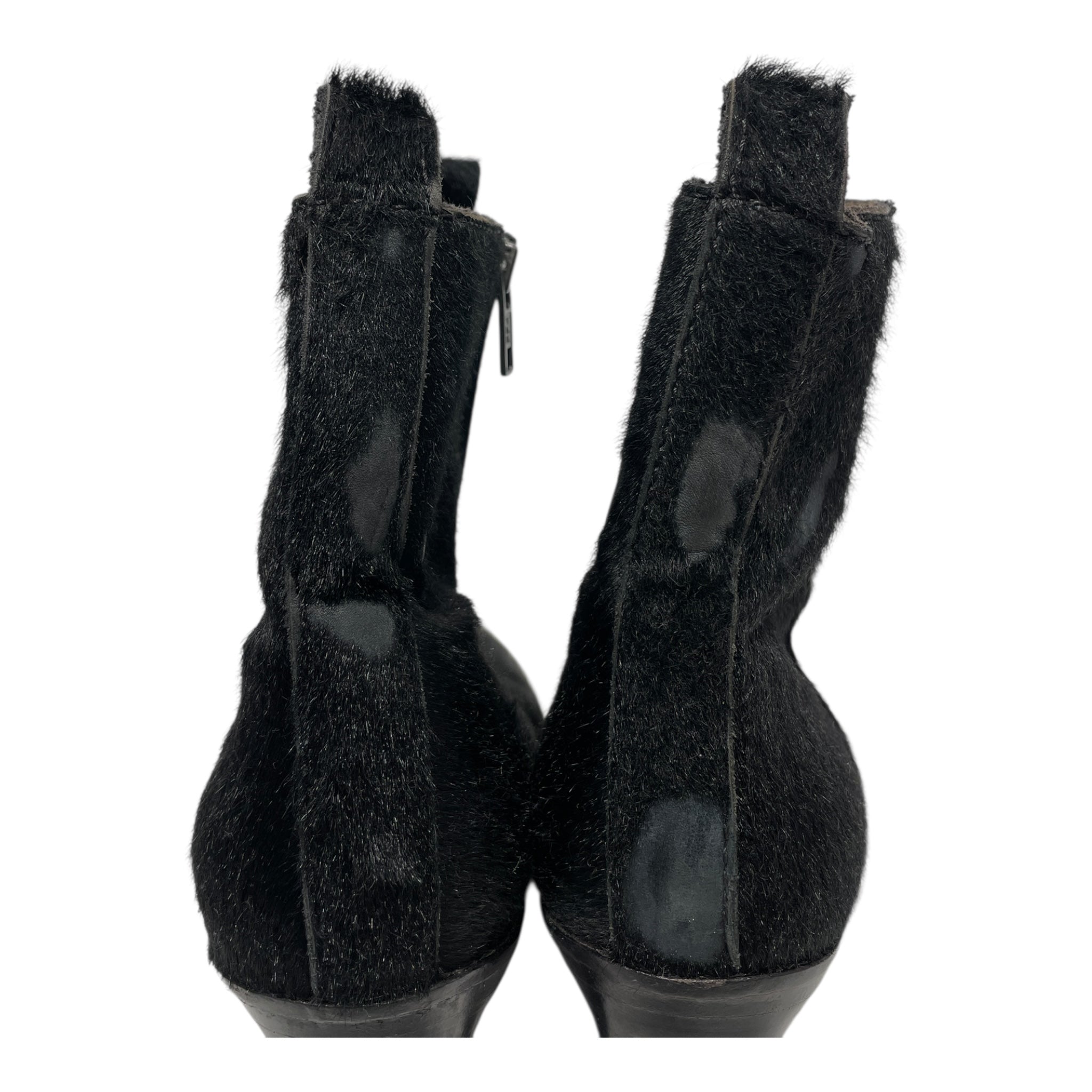 ANN DEMEULEMEESTER/Boots/US 6.5/Fur/BLK/Made in Italy view 3