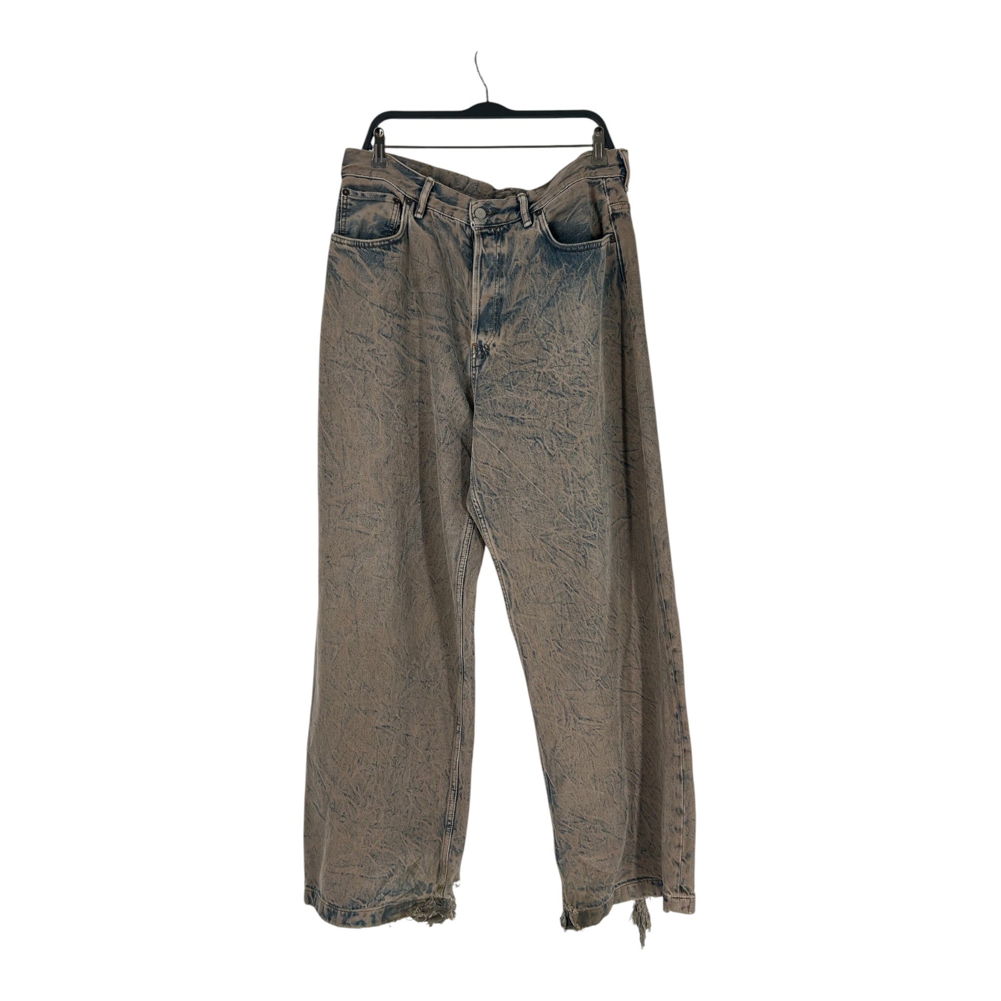 Acne Studios/Straight Pants/34/Denim/BEG/CN185/88A ACNE STUDIOS MUDWASH view 1