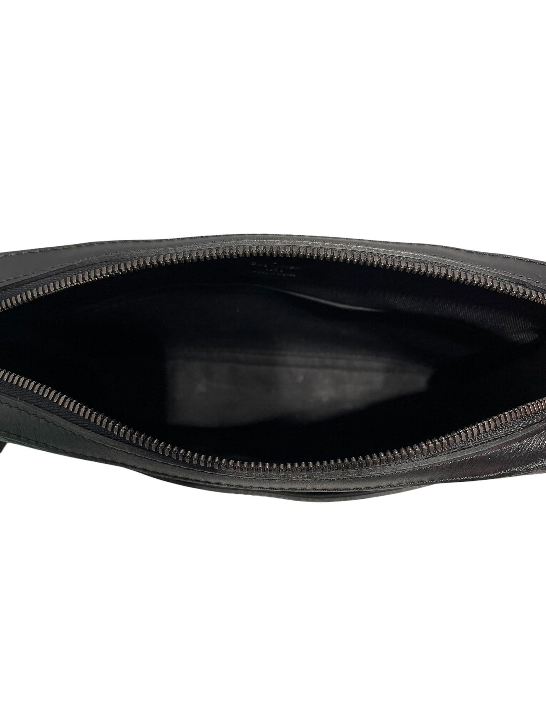 LOUIS VUITTON/Cross Body Bag/Monogram/BLK/trio messenger view 6