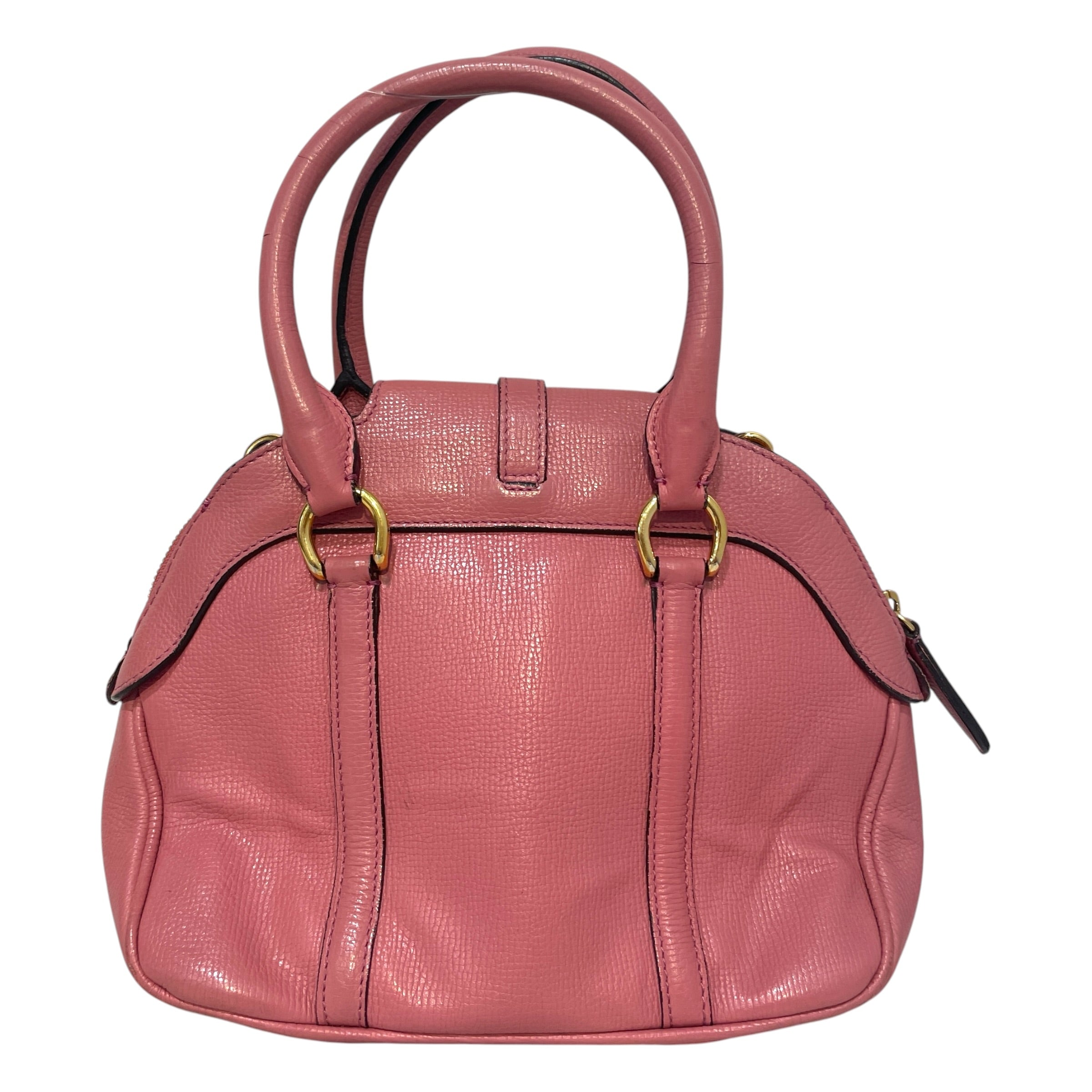 BURBERRY/Bag/Leather/PNK/BOwling bag view 3