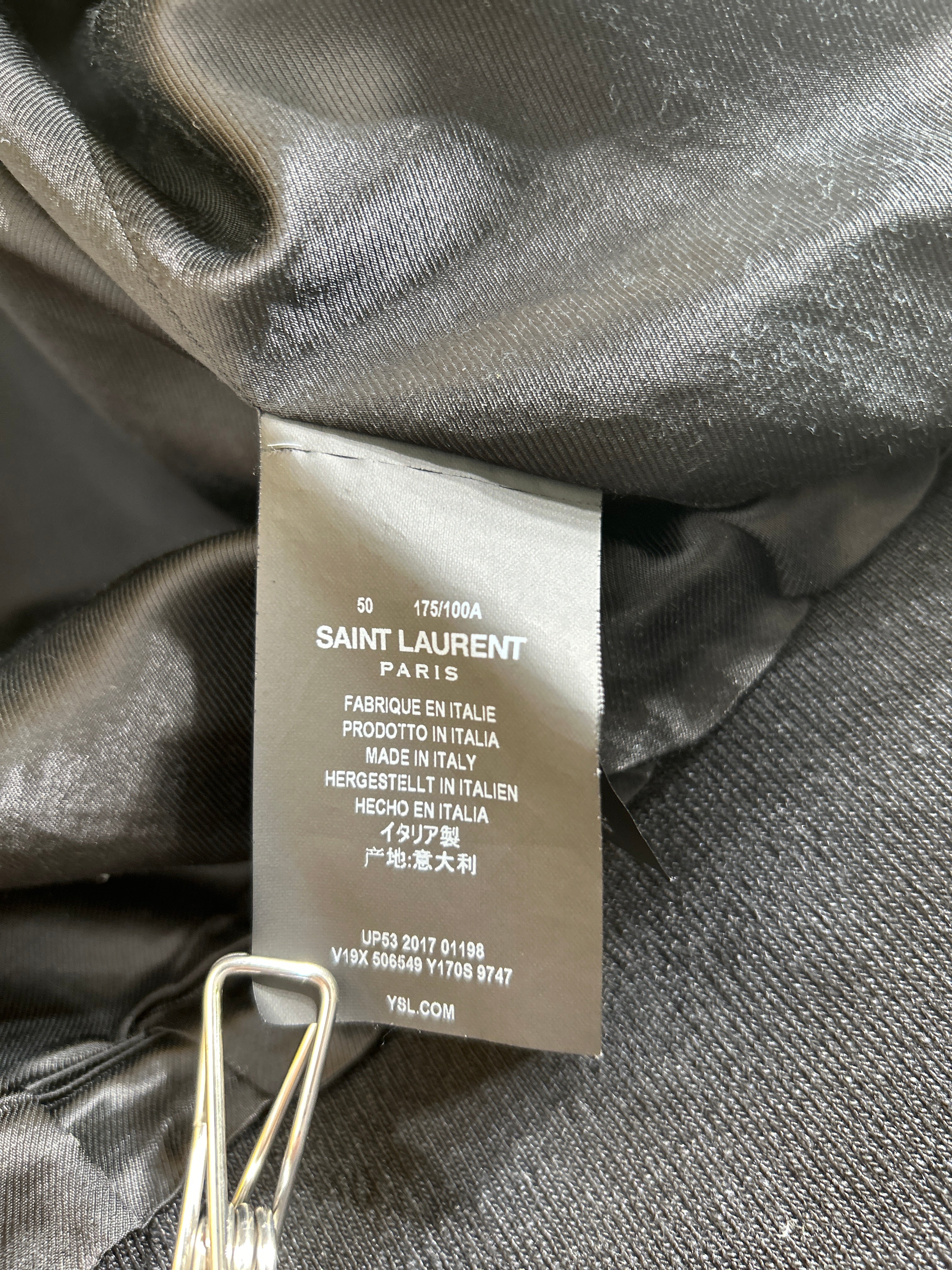 SAINT LAURENT/Souvenir Jkt/50/GLD/ view 4