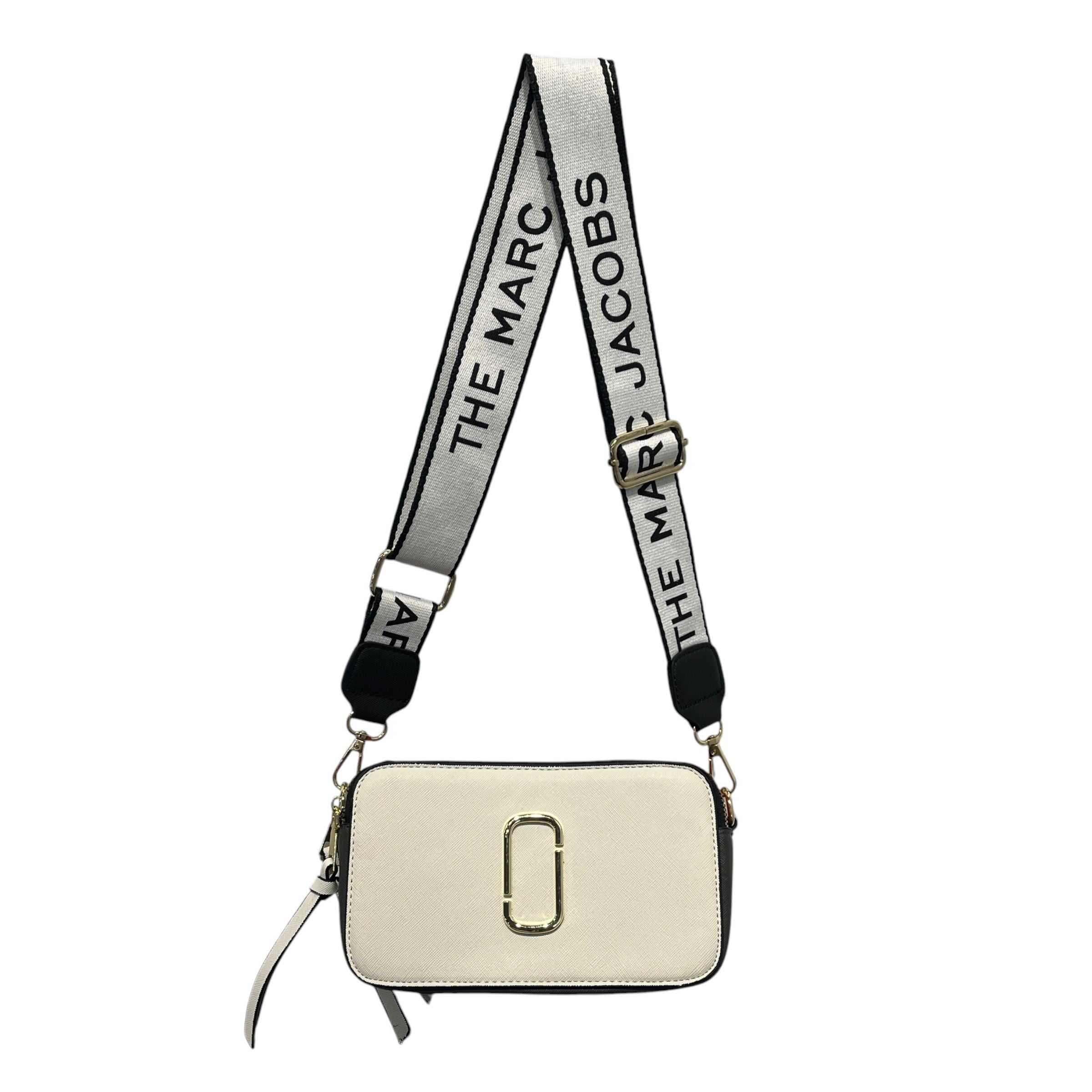 MARC JACOBS/Cross Body Bag/Leather/WHT/RED/BLK/GOLD ACCENTS view 1