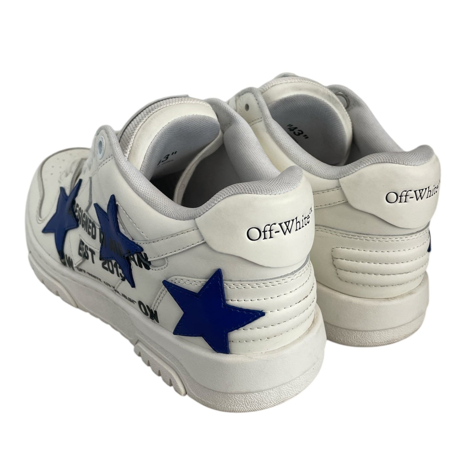 OFF-WHITE/Low-Sneakers/EU 43/Leather/WHT/"Designed in Milan" view 2