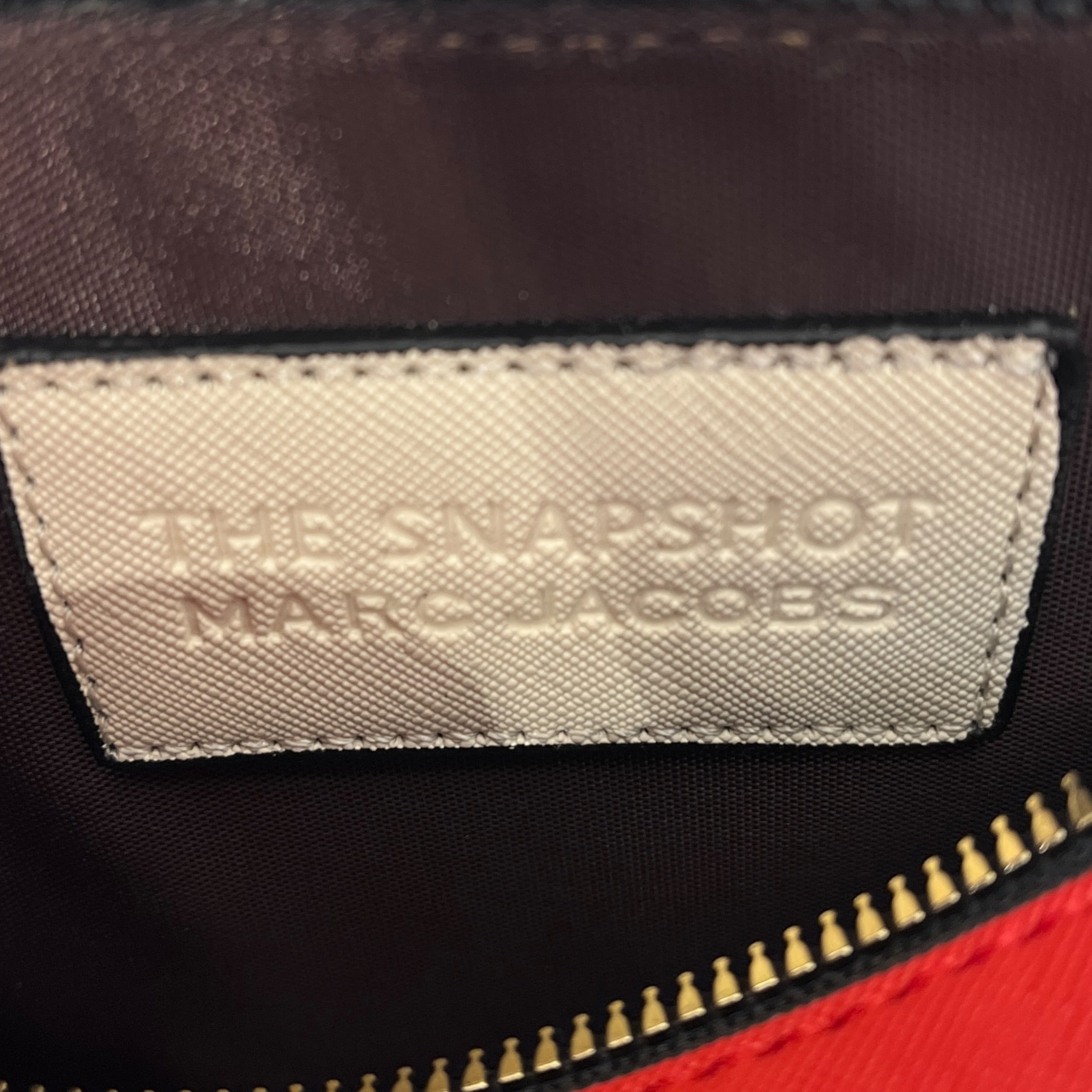 MARC JACOBS/Cross Body Bag/Leather/WHT/RED/BLK/GOLD ACCENTS view 5