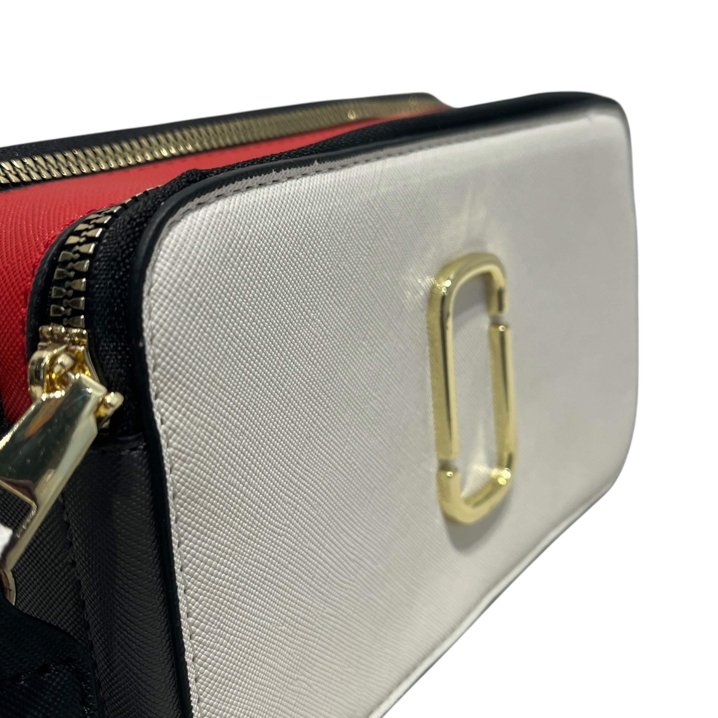 MARC JACOBS/Cross Body Bag/Leather/WHT/RED/BLK/GOLD ACCENTS view 6