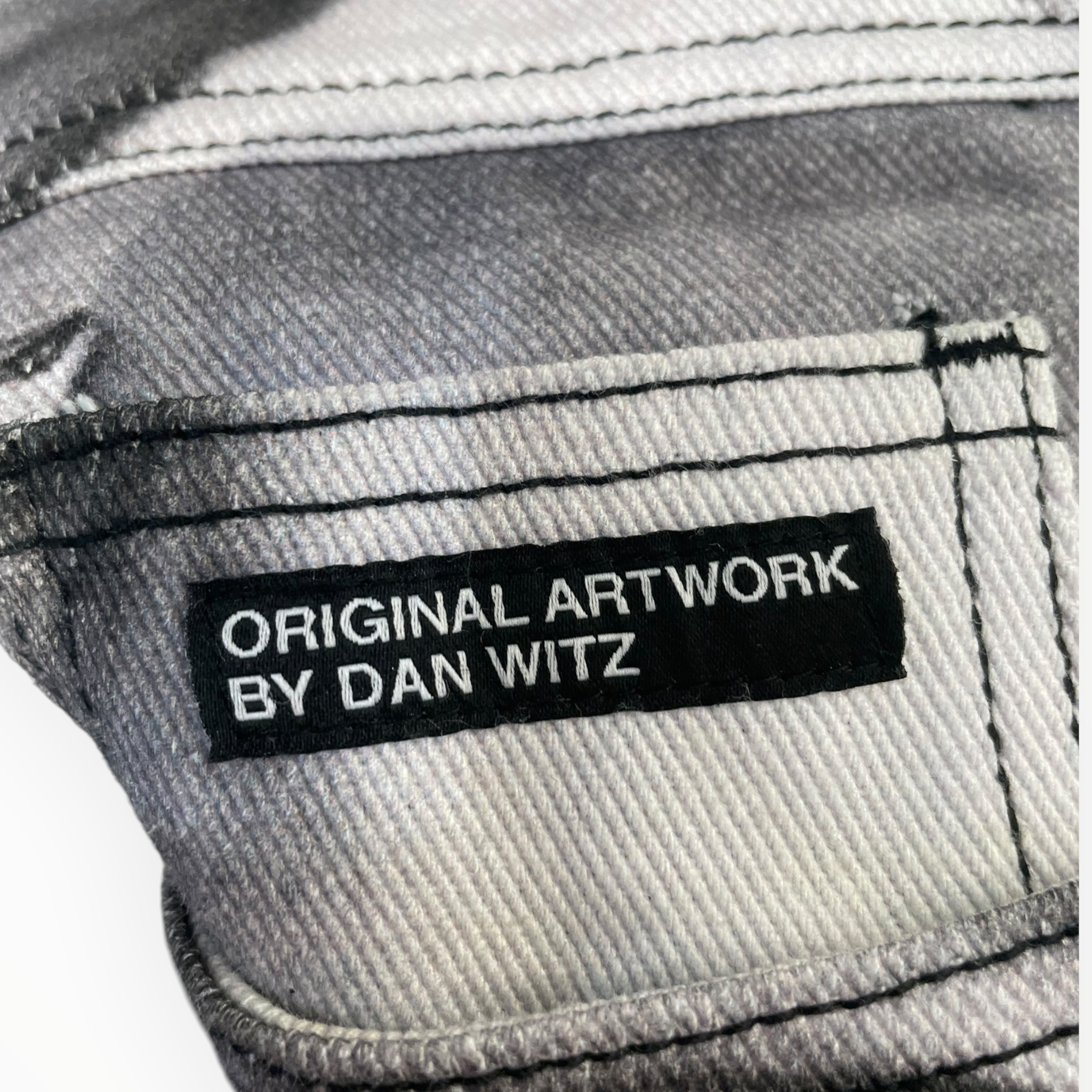 Pleasures/Straight Pants/36/Cotton/GRY/All Over Print/DAN WITZ view 5