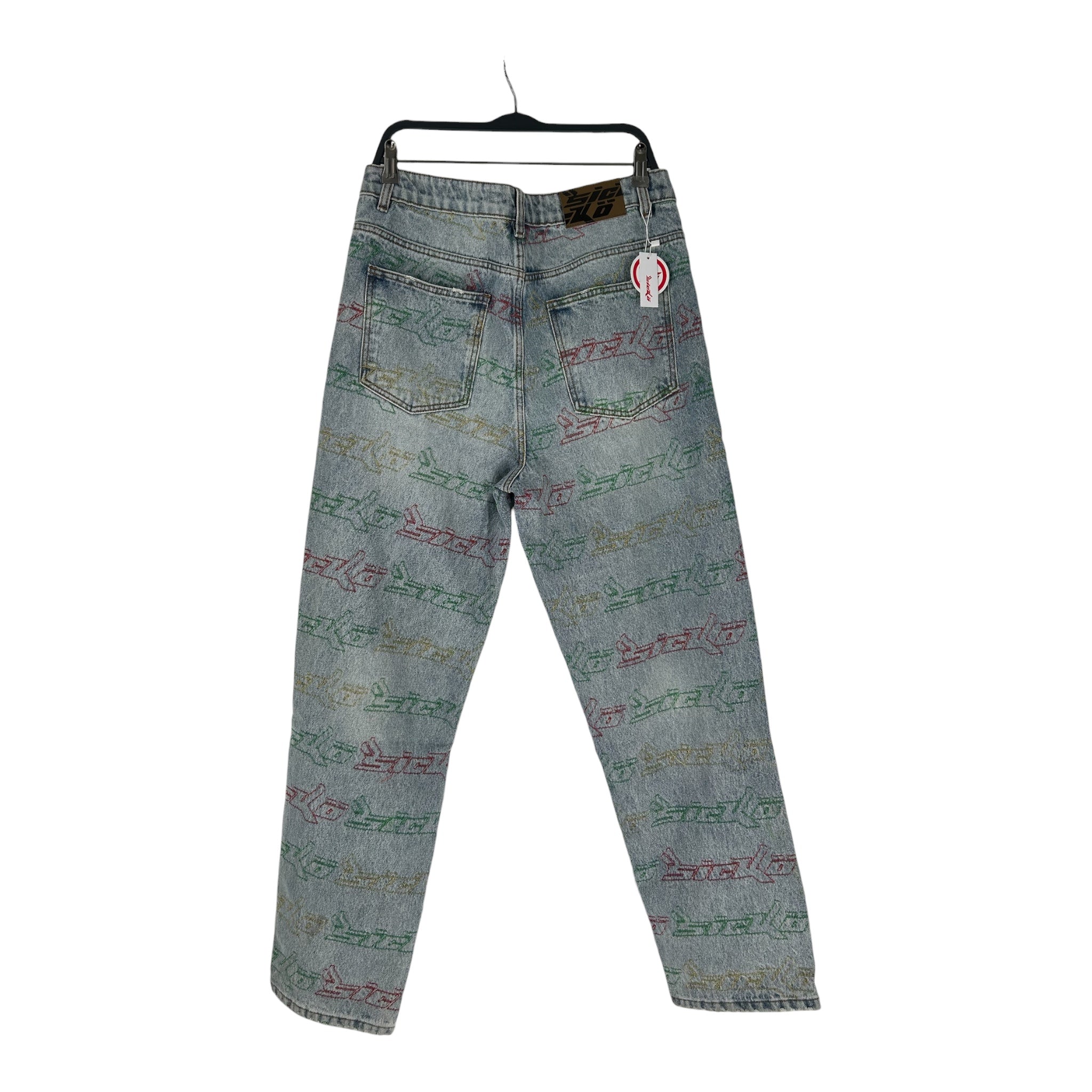 sicko/Pants/34/Cotton/BLU/All Over Print/ view 2