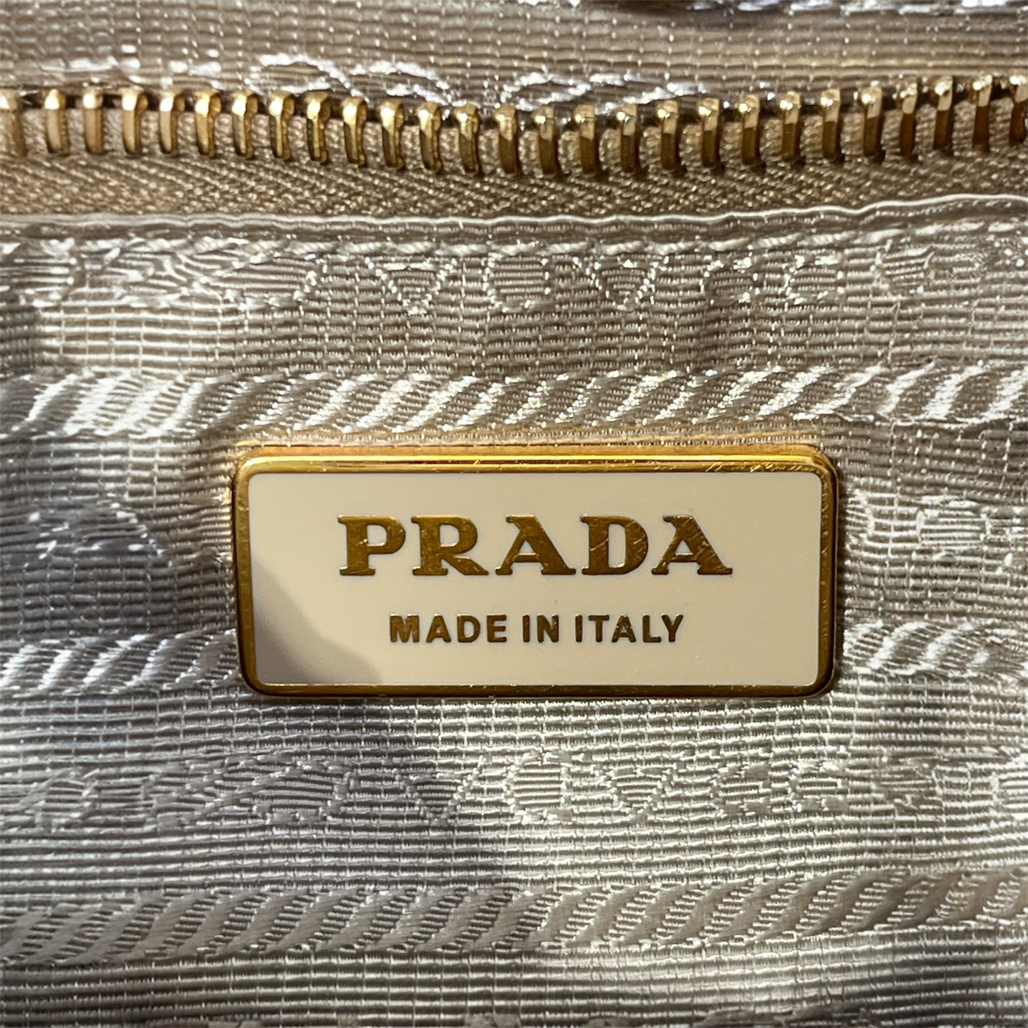 PRADA/Cross Body Bag/Leather/WHT/WHITE PAPILLON LEATHER view 5