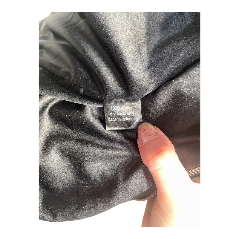 SKINGRAFT/Leather Jkt/M/Lambskin/BLK/Single Breasted/double zip/ zip off collar