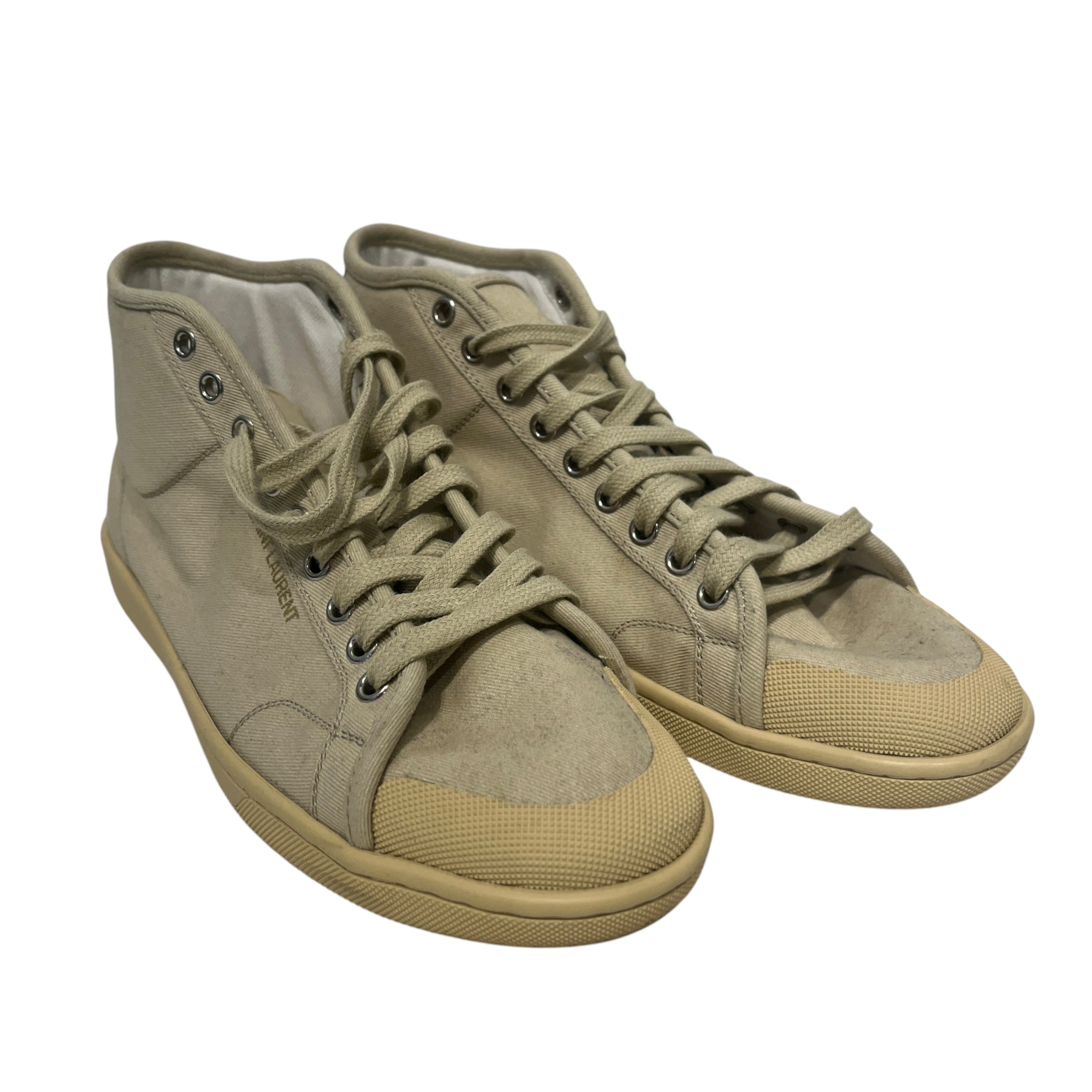SAINT LAURENT/Hi-Sneakers/EU 40/CRM/Plain-Toe/DE 776268 view 1