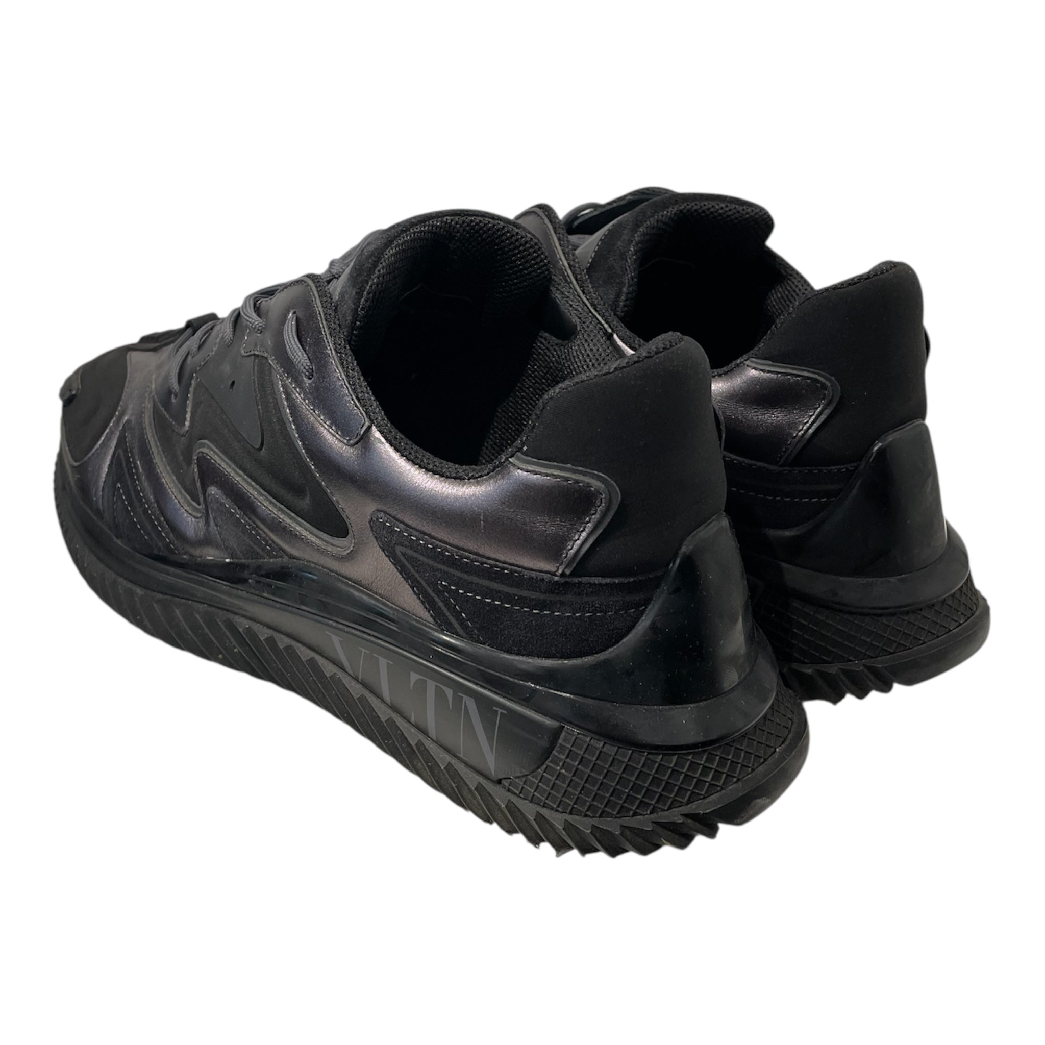VALENTINO/Low-Sneakers/EU 48/Border/BLK/GUNMETAL WADE SNKRS view 2
