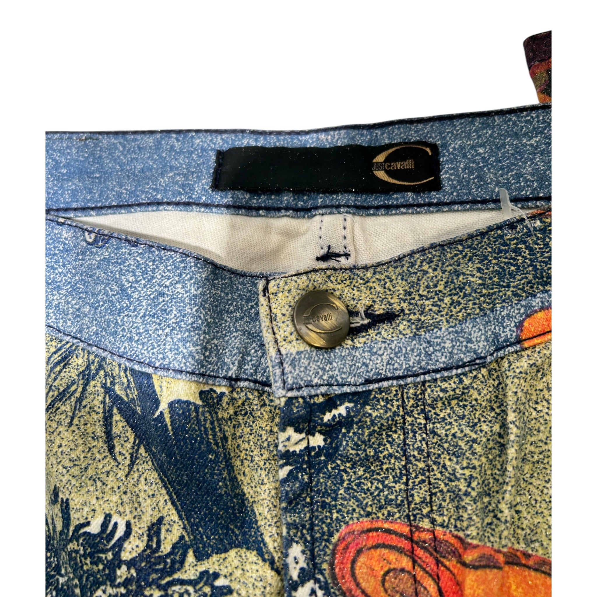 Just cavalli/Bottoms/30/Floral Pattern/Cotton/MLT/ view 3