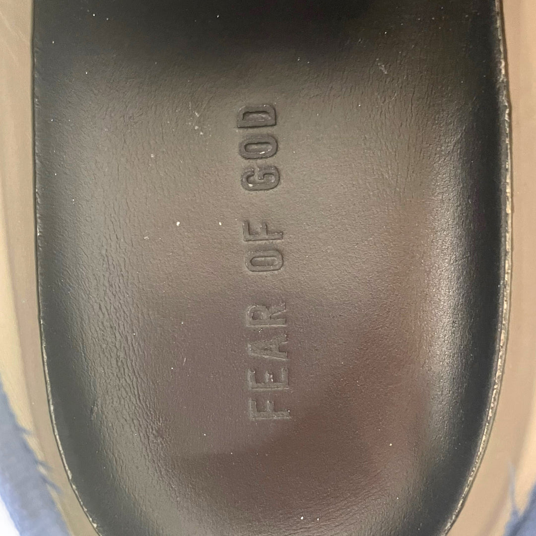 FEAR OF GOD/Low-Sneakers/EU 43/Cotton/BLU/Backless sneaker