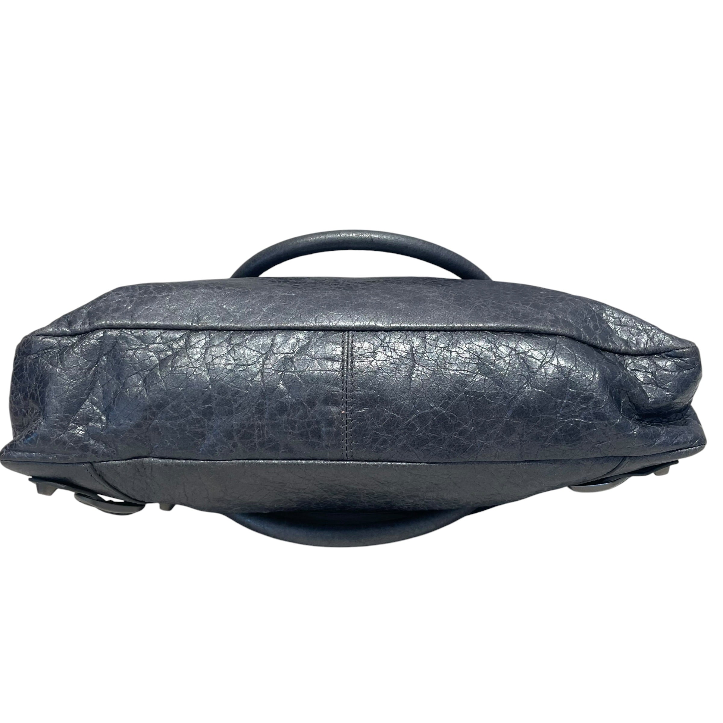 BALENCIAGA/Hand Bag/Leather/NVY/first bags 2 way view 3