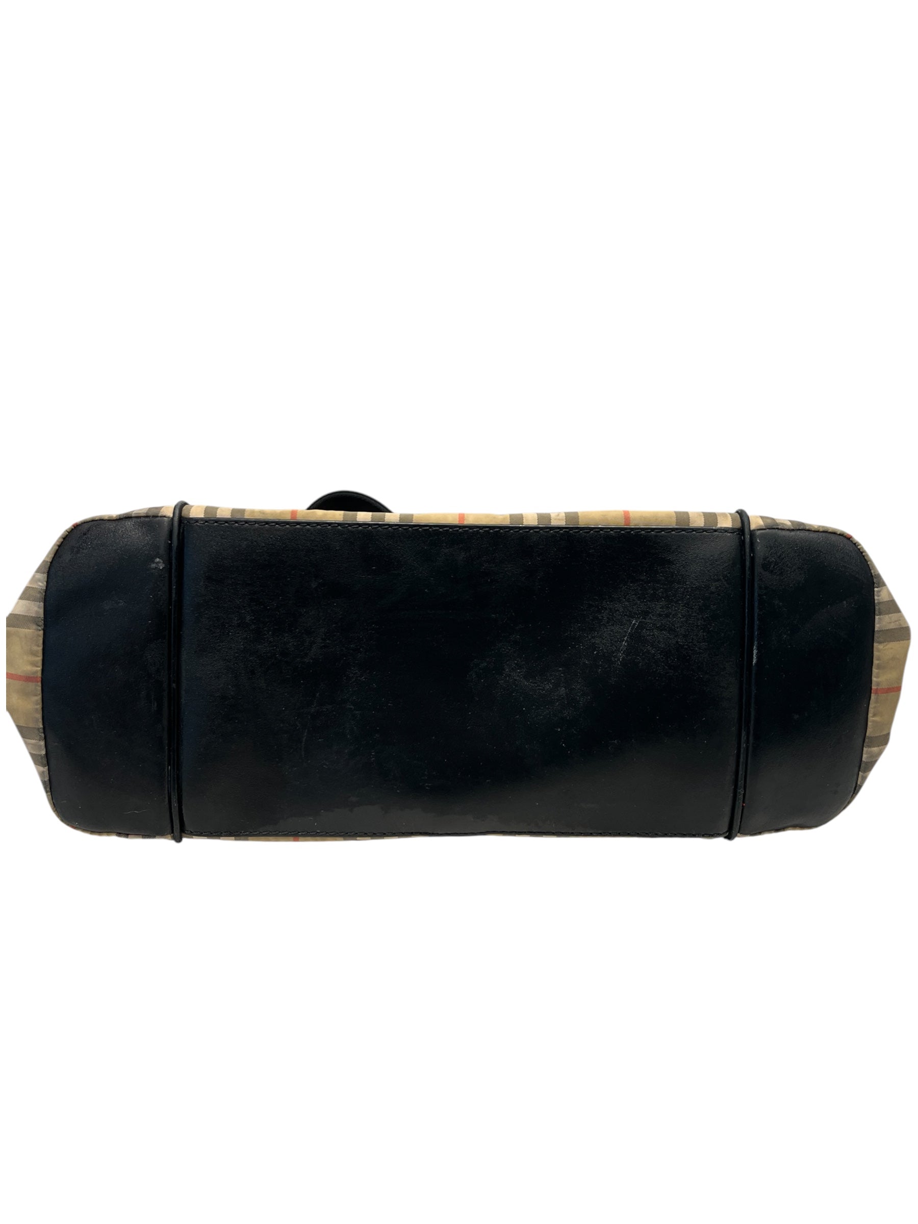 BURBERRY LONDON/Cross Body Bag/Plaid/Cotton/BEG/SLINGBAG view 6