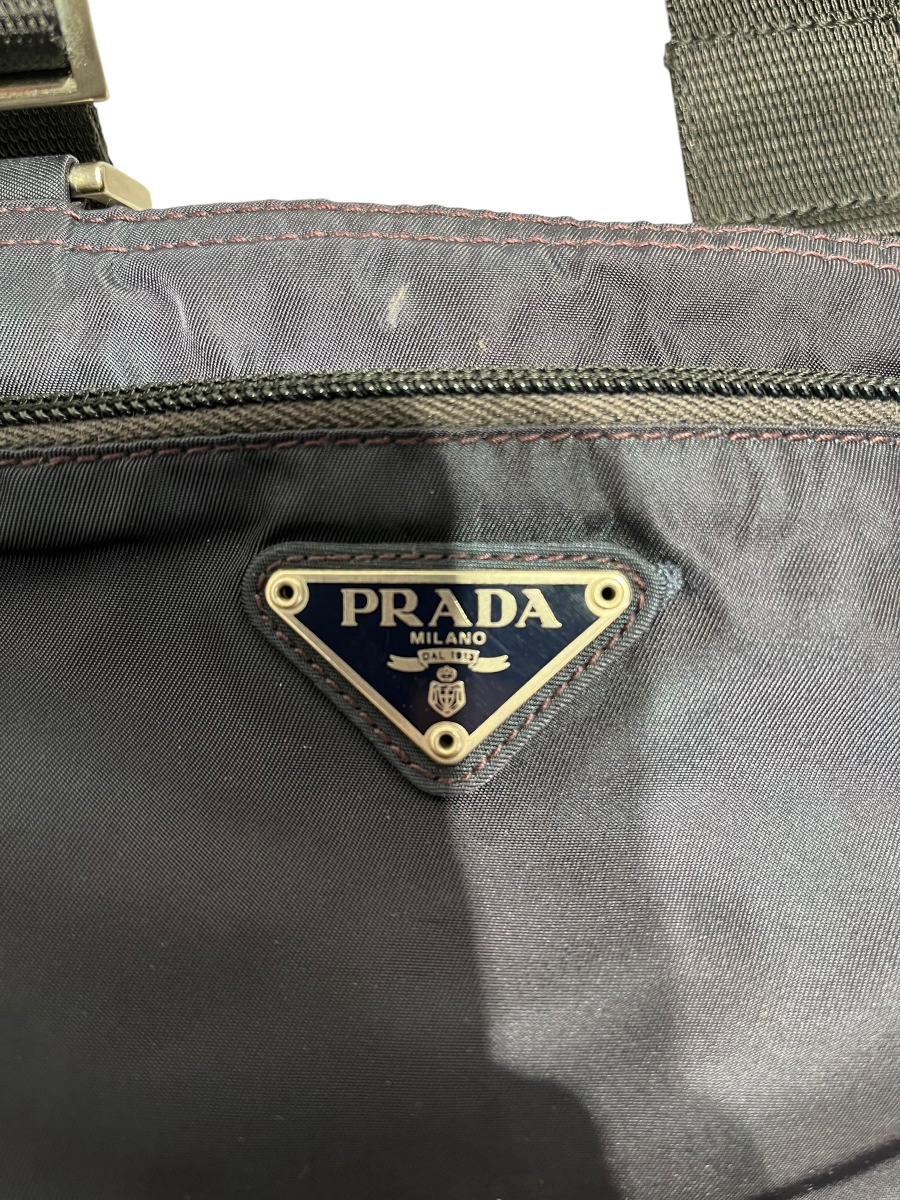 PRADA/Cross Body Bag/OS/Nylon/NVY/Smal Cross Body view 5