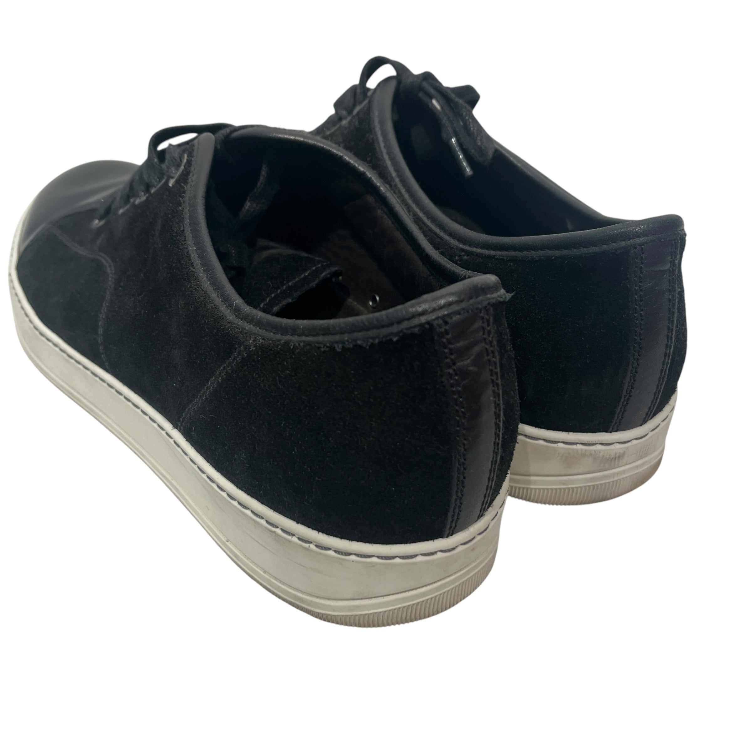 LANVIN/Low-Sneakers/EU 45/BLK/suede all over view 2
