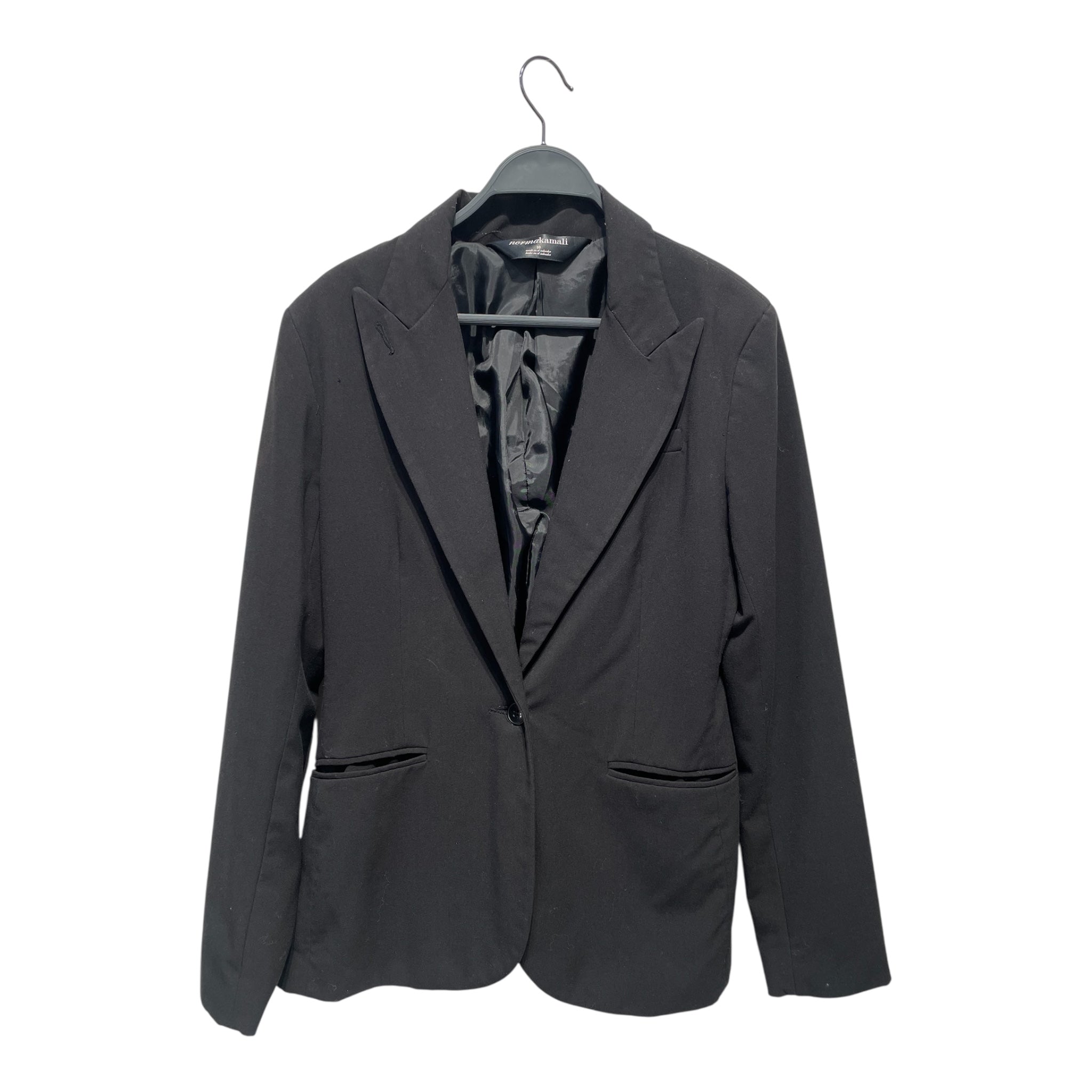 NORMA KAMALI/Coat/10/Cotton/BLK/NKL1223 view 1