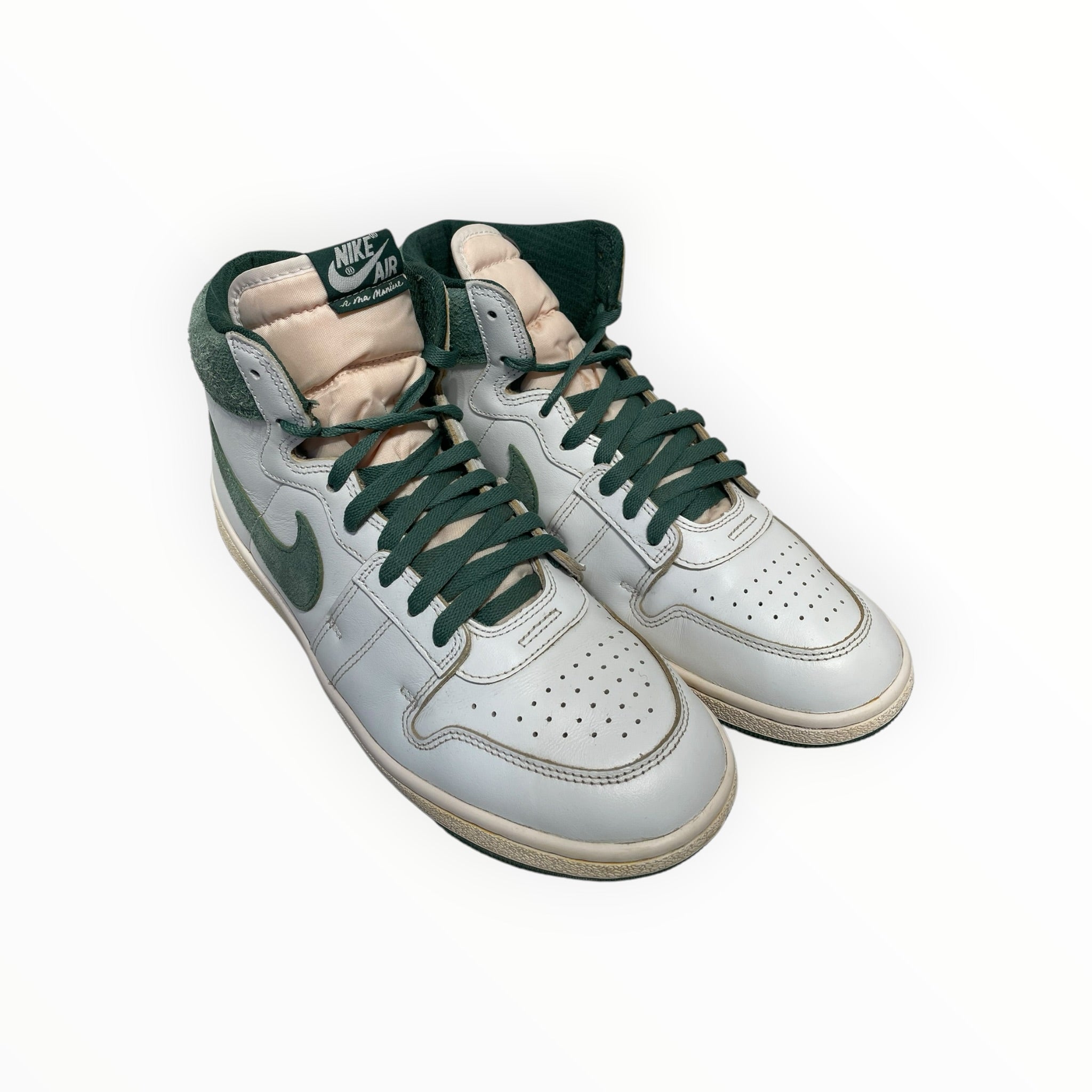 NIKE/A MA MANIERE X AIR SHIP PE SP/Hi-Sneakers/US 13/Leather/GRN/FQ2942-100 view 1