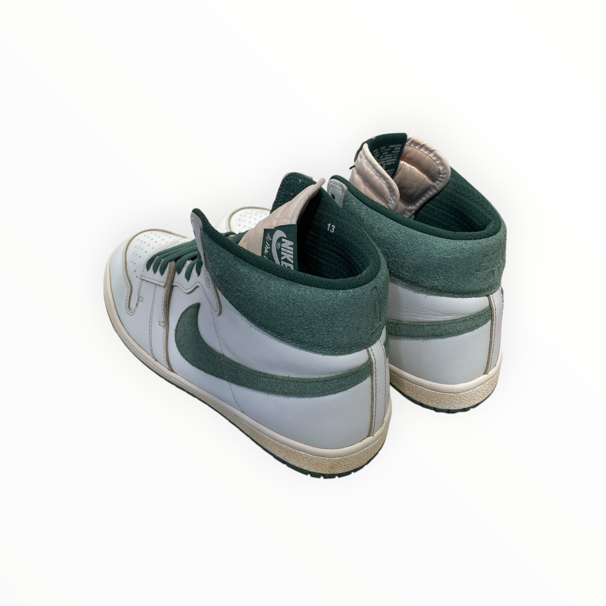NIKE/A MA MANIERE X AIR SHIP PE SP/Hi-Sneakers/US 13/Leather/GRN/FQ2942-100 view 2