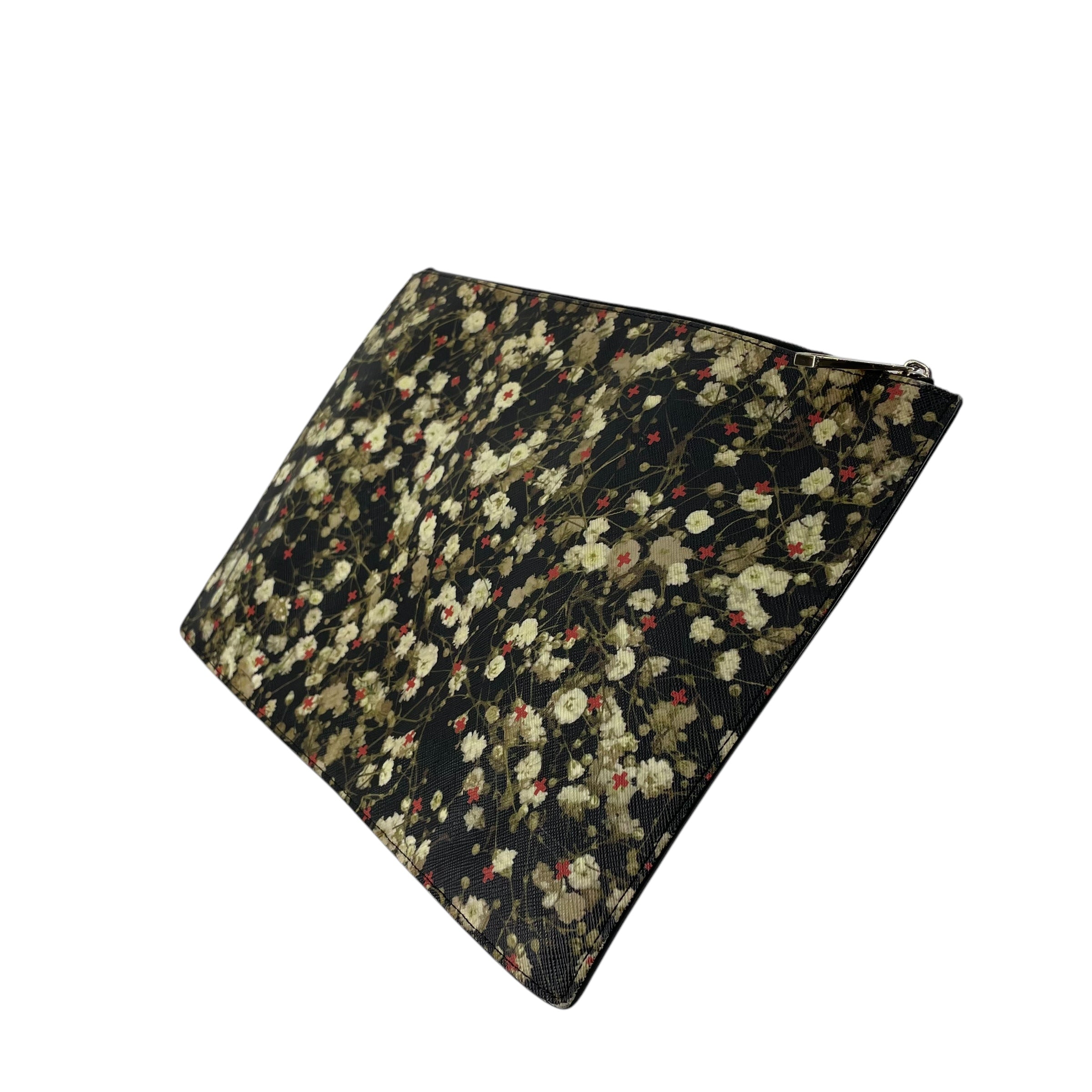 GIVENCHY/Clutch/Floral Pattern/Leather/BLK/FLORAL CASE view 3