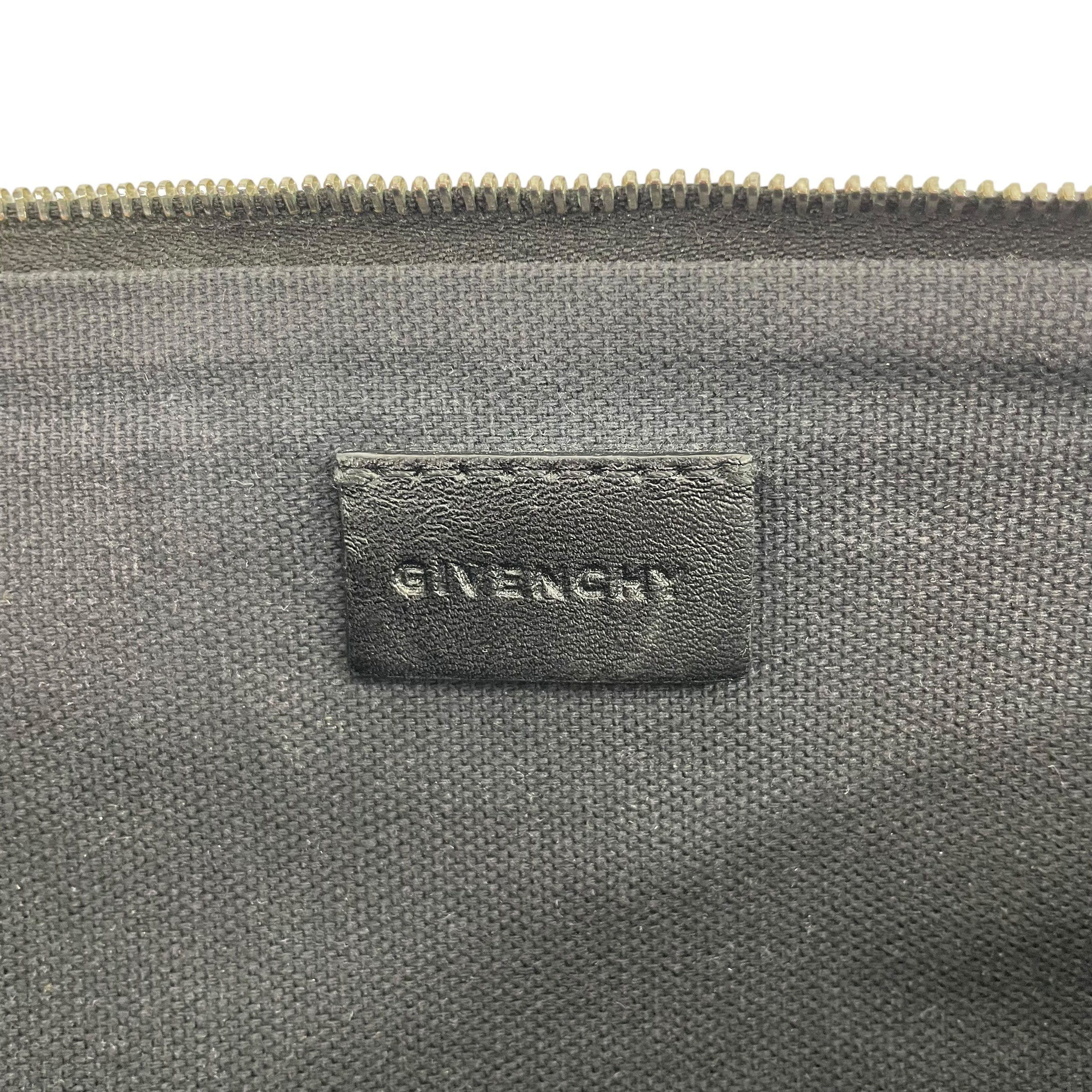 GIVENCHY/Clutch/Floral Pattern/Leather/BLK/FLORAL CASE view 4