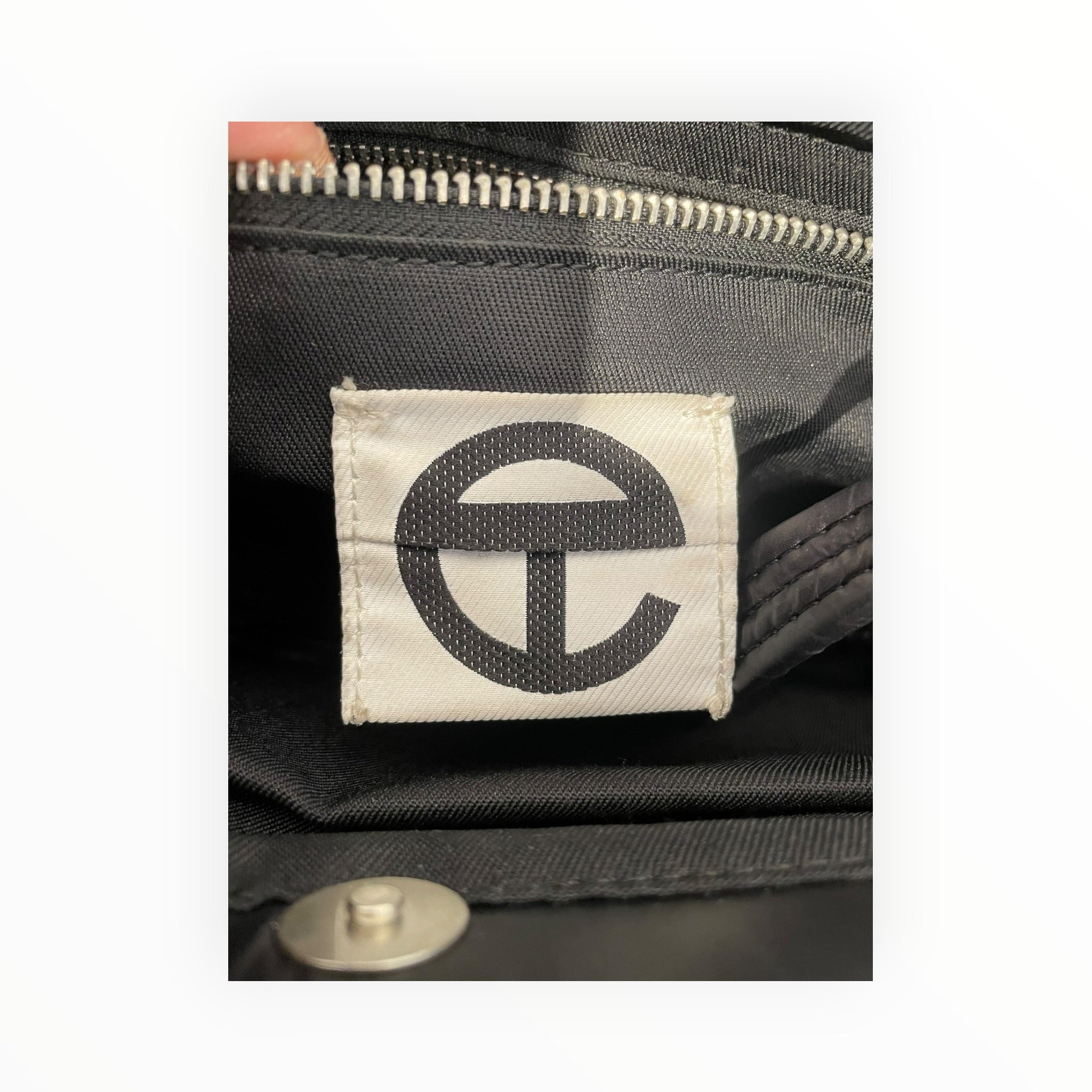 Telfar/Tote Bag/Nylon/BLK/MOOSE KNUCKLES COLLAB view 3