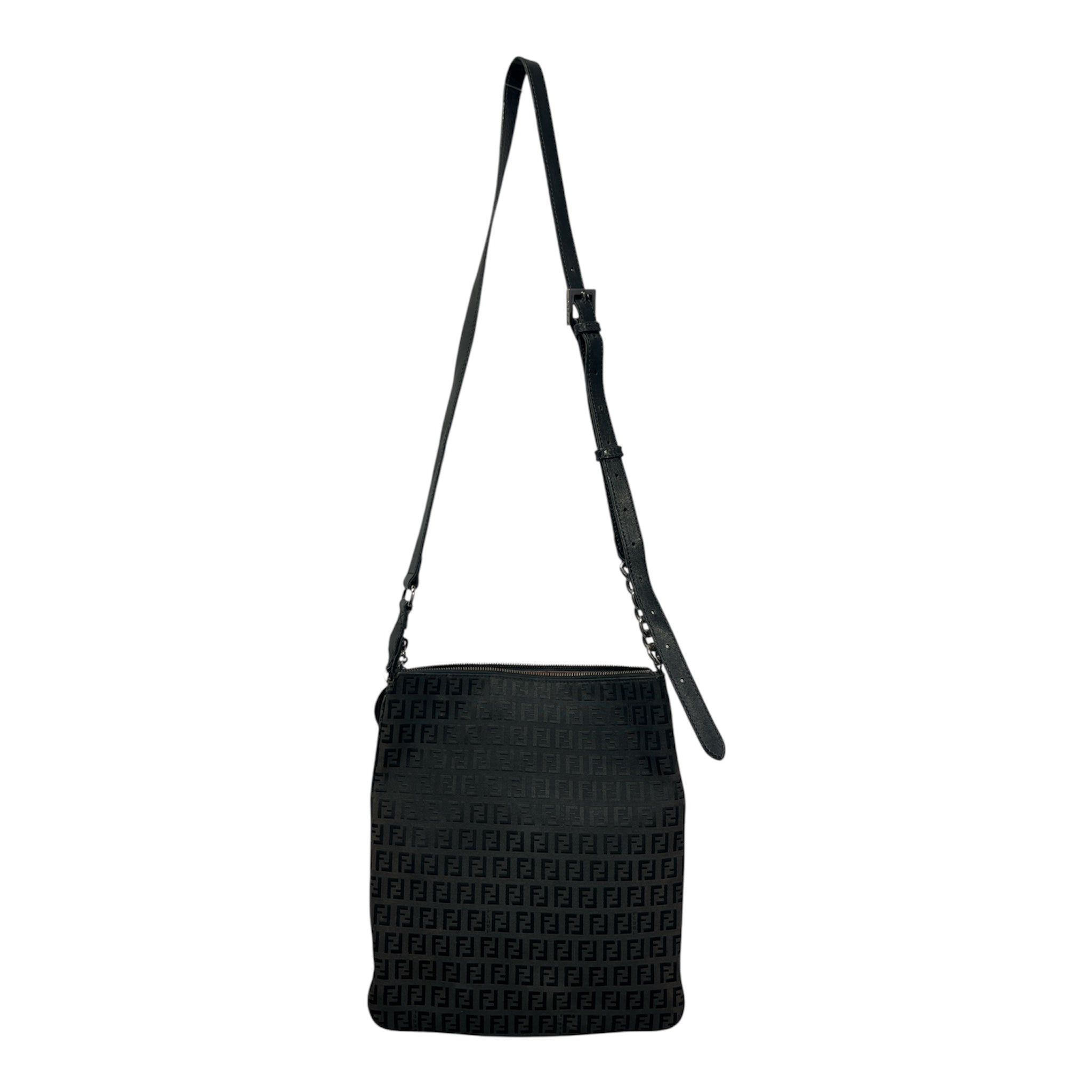 FENDI/Cross Body Bag/All Over Print/BLK/ZUCCHINO view 2