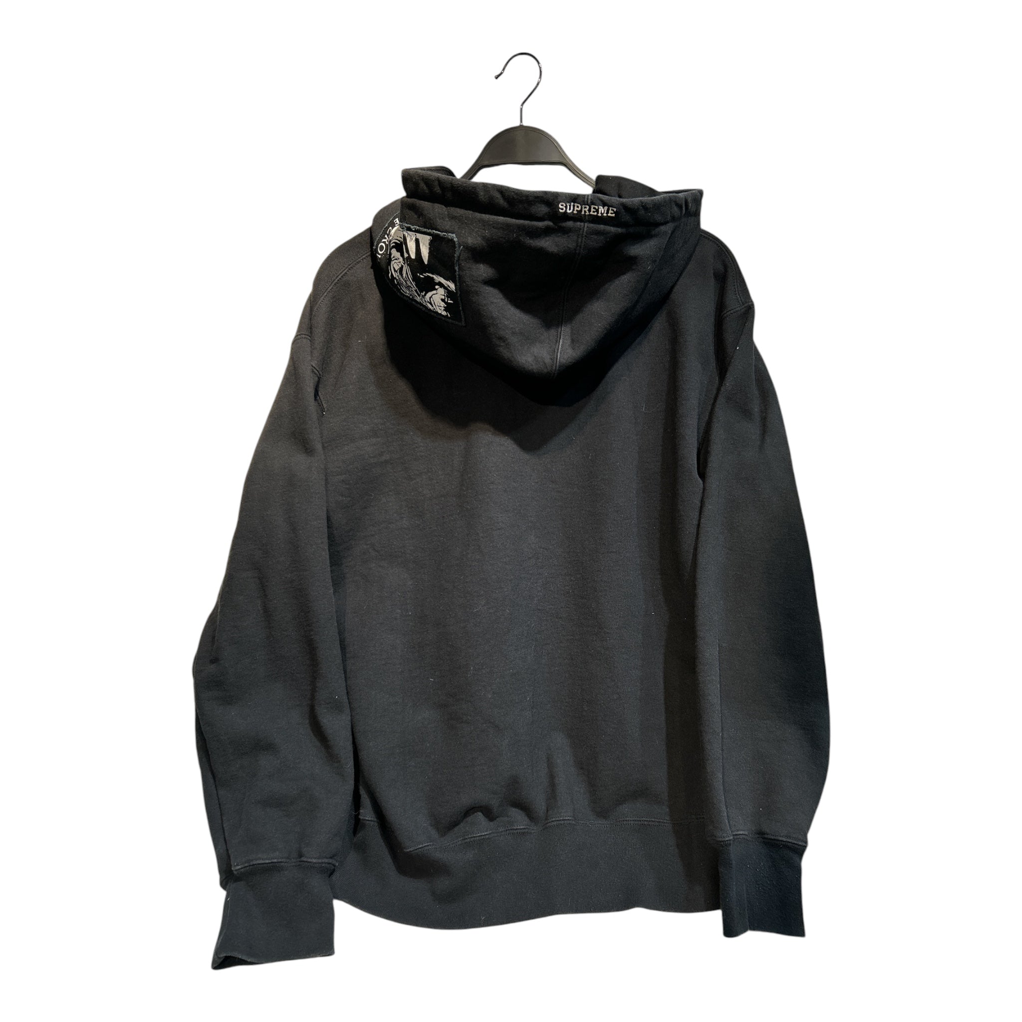 Supreme/Hoodie/M/Graphic/Cotton/BLK/the crow zip up view 2