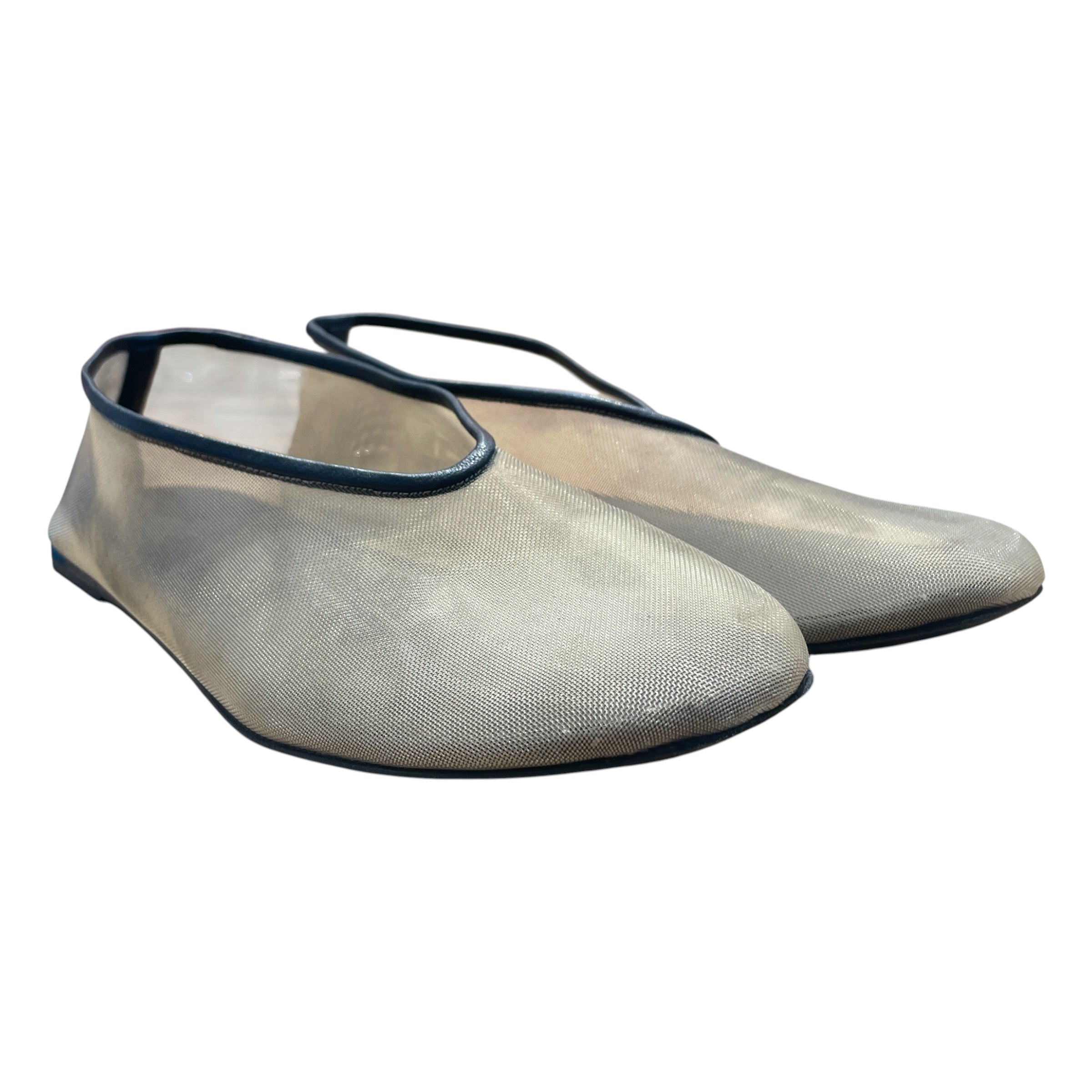 KHAITE/Flat Shoes/EU 38/Nylon/CML/Marcy Ballet Flats view 1