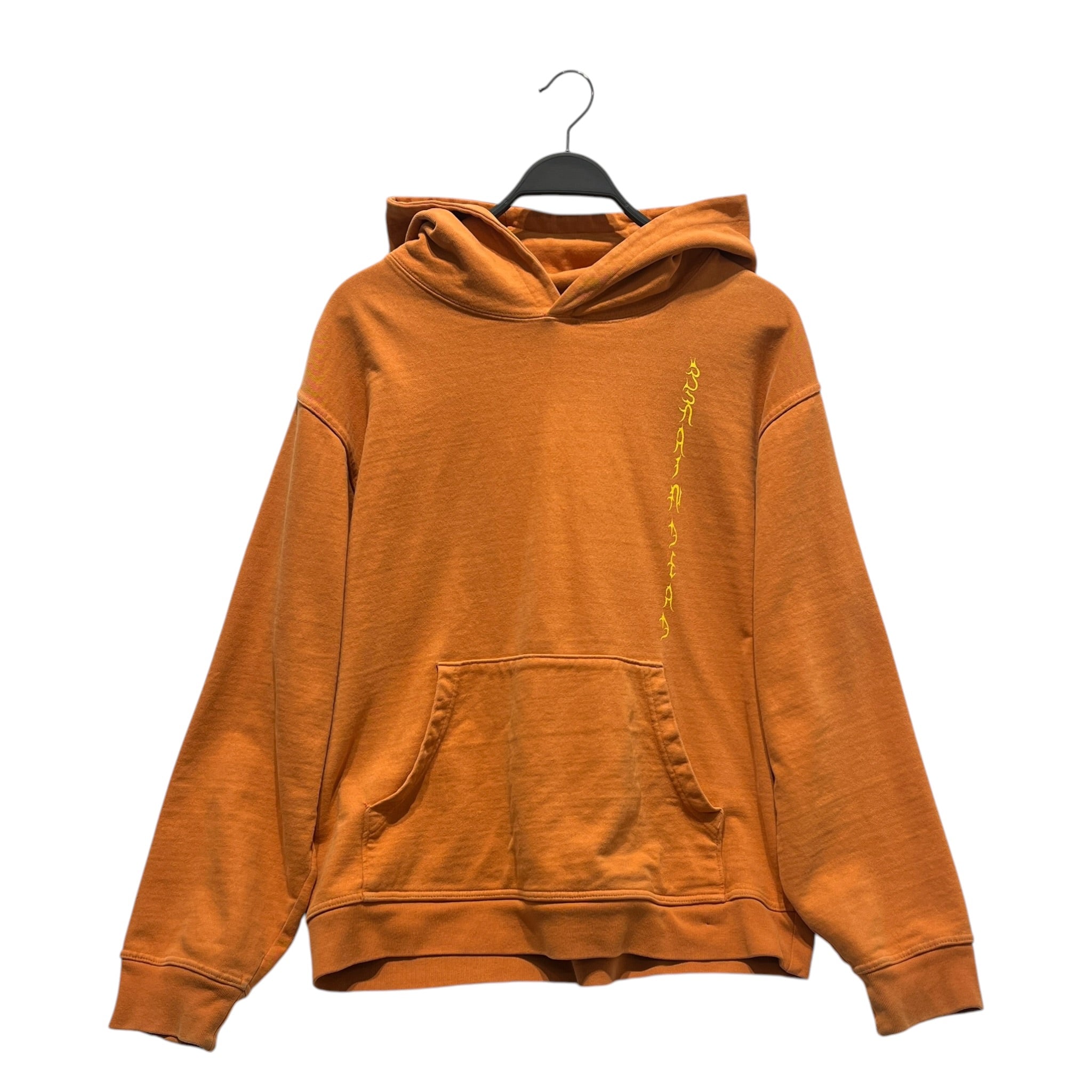 Brain Dead/Hoodie/M/Graphic/Cotton/ORN/3 HEAD PERSON ON BACK view 1