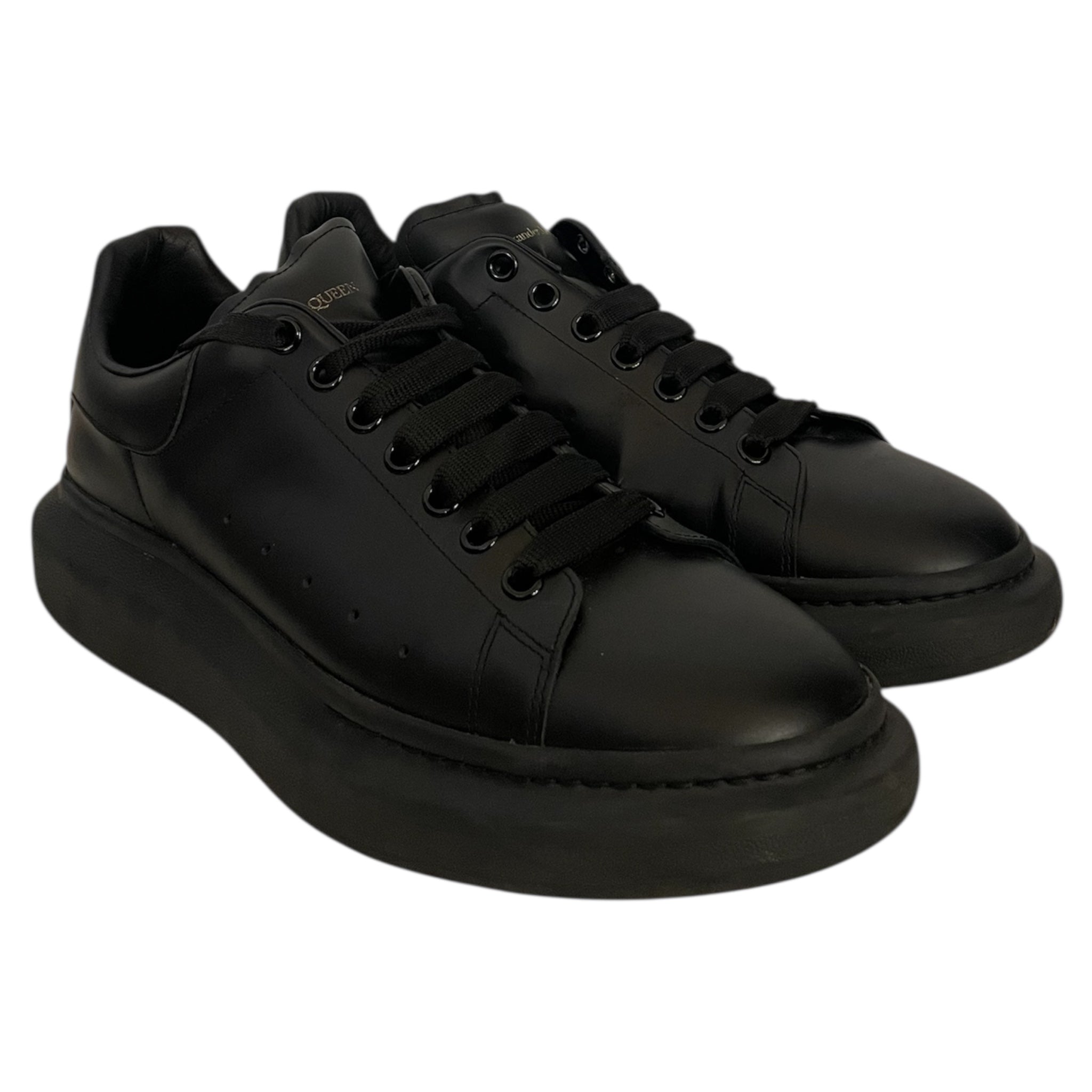 Alexander McQueen/Low-Sneakers/EU 47/Leather/BLK/ view 1