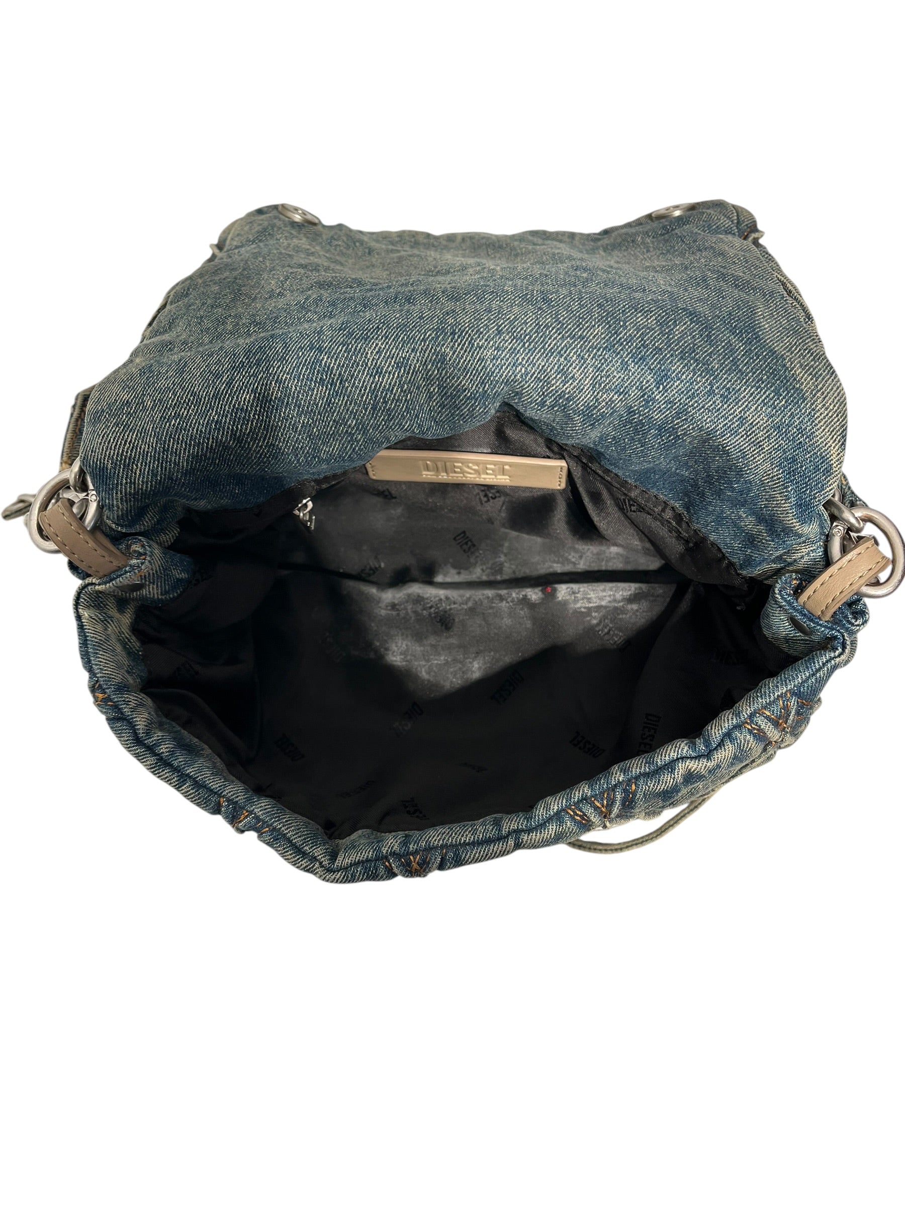 DIESEL/Hand Bag/Denim/BLU/Diesel  Charm D Shoulder S view 4
