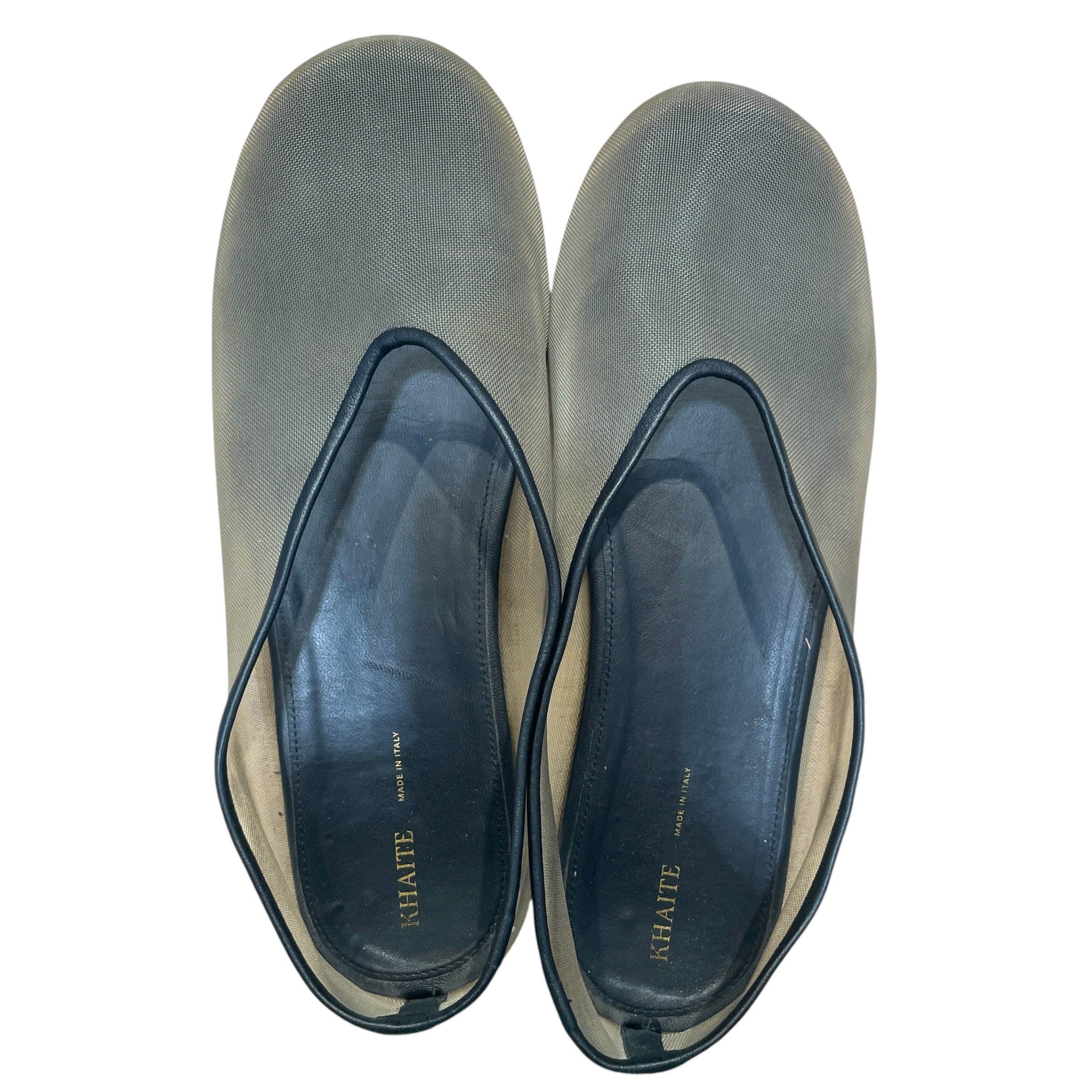 KHAITE/Flat Shoes/EU 38/Nylon/CML/Marcy Ballet Flats view 3
