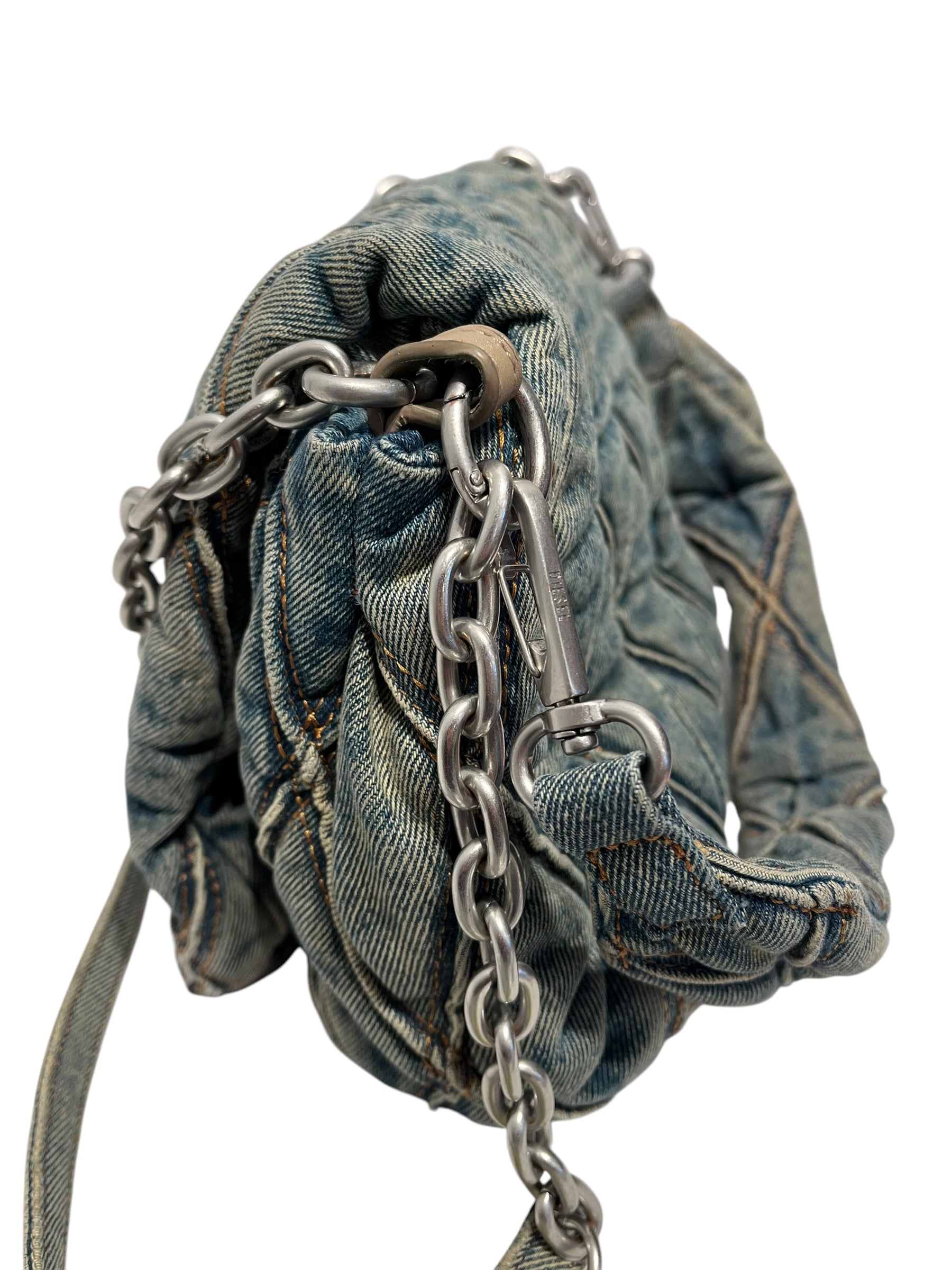 DIESEL/Hand Bag/Denim/BLU/Diesel  Charm D Shoulder S view 3