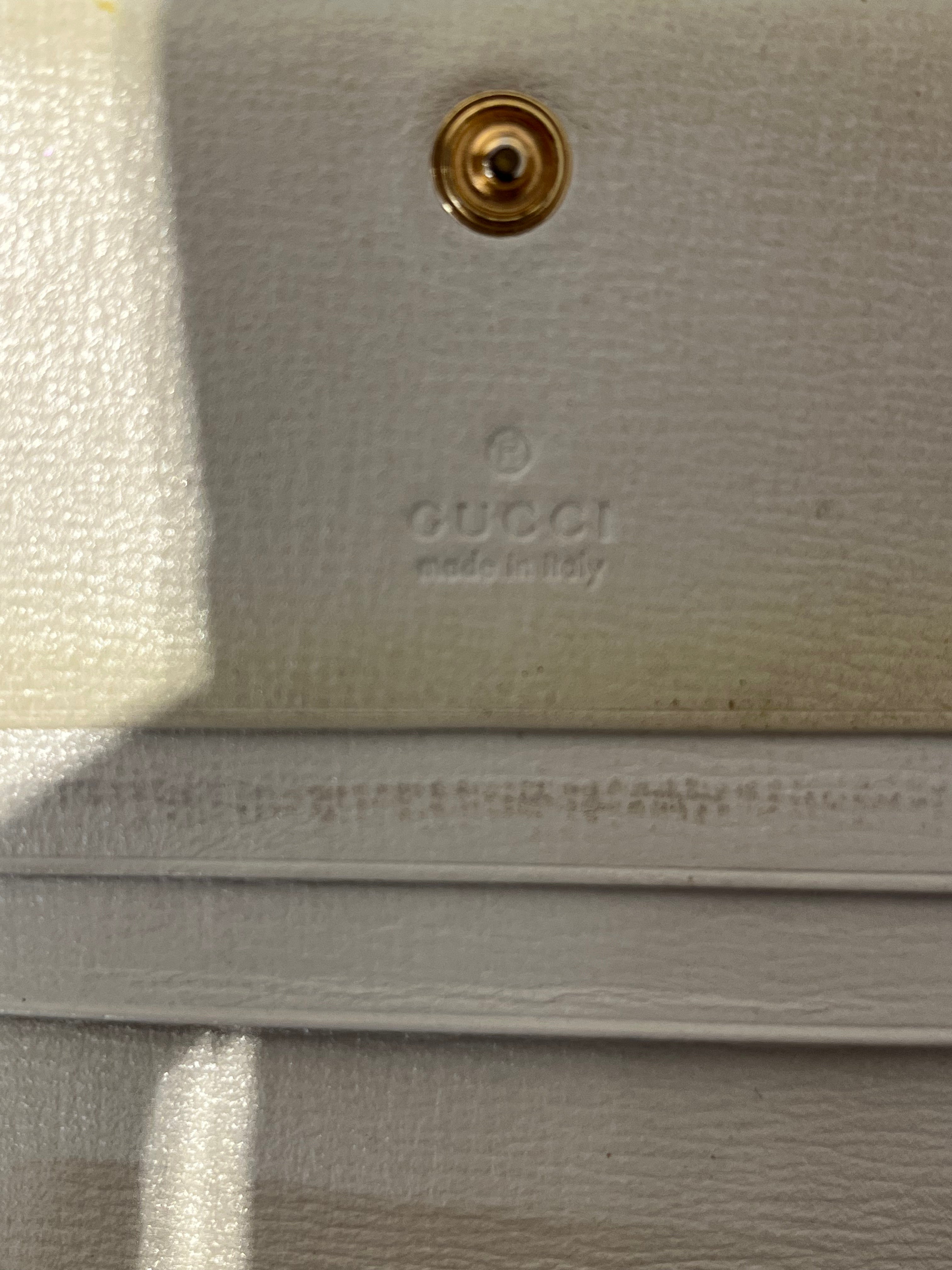 GUCCI/Bifold Wallet/Monogram/Leather/BEG/L's/HORSEBIT view 6