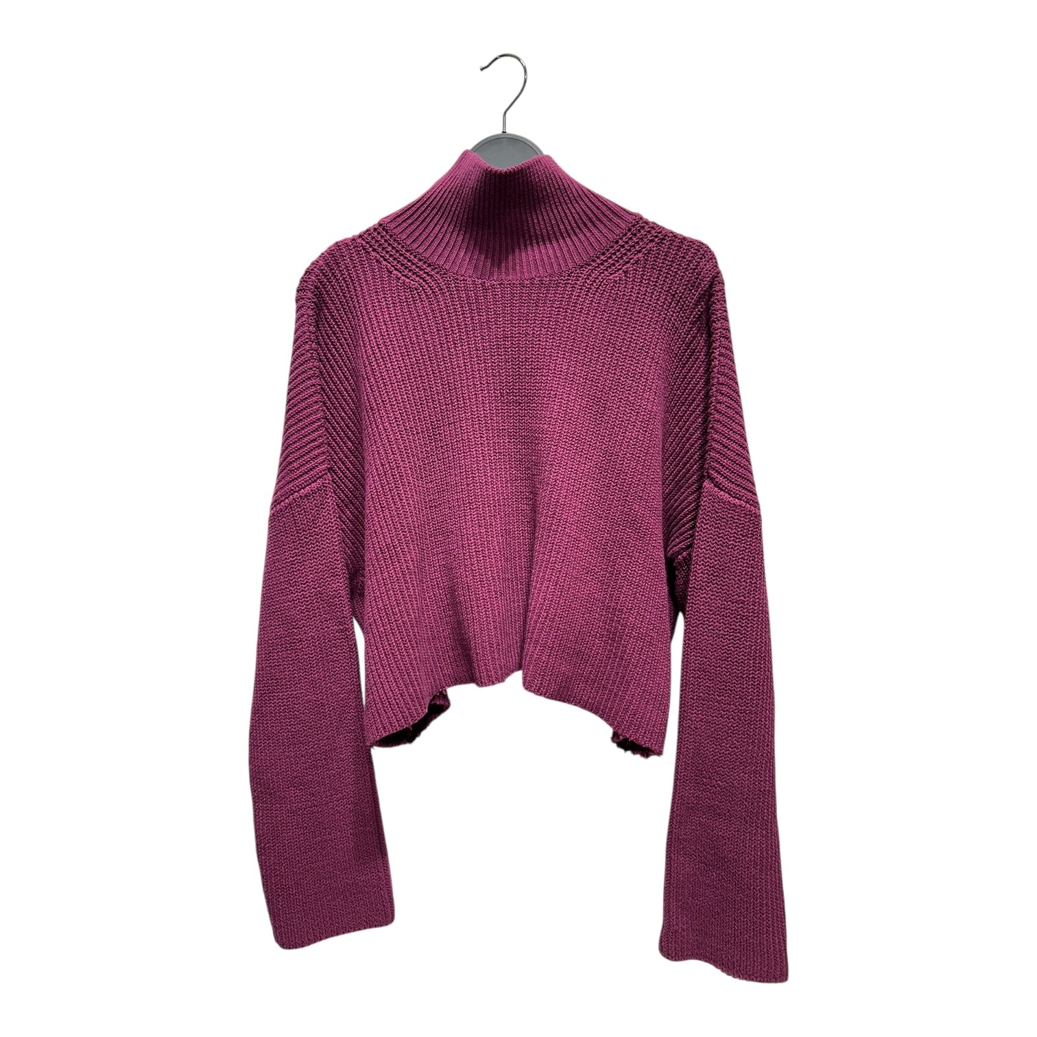 BALENCIAGA/Heavy Sweater/S/Cotton/PPL/Oversize/ view 1
