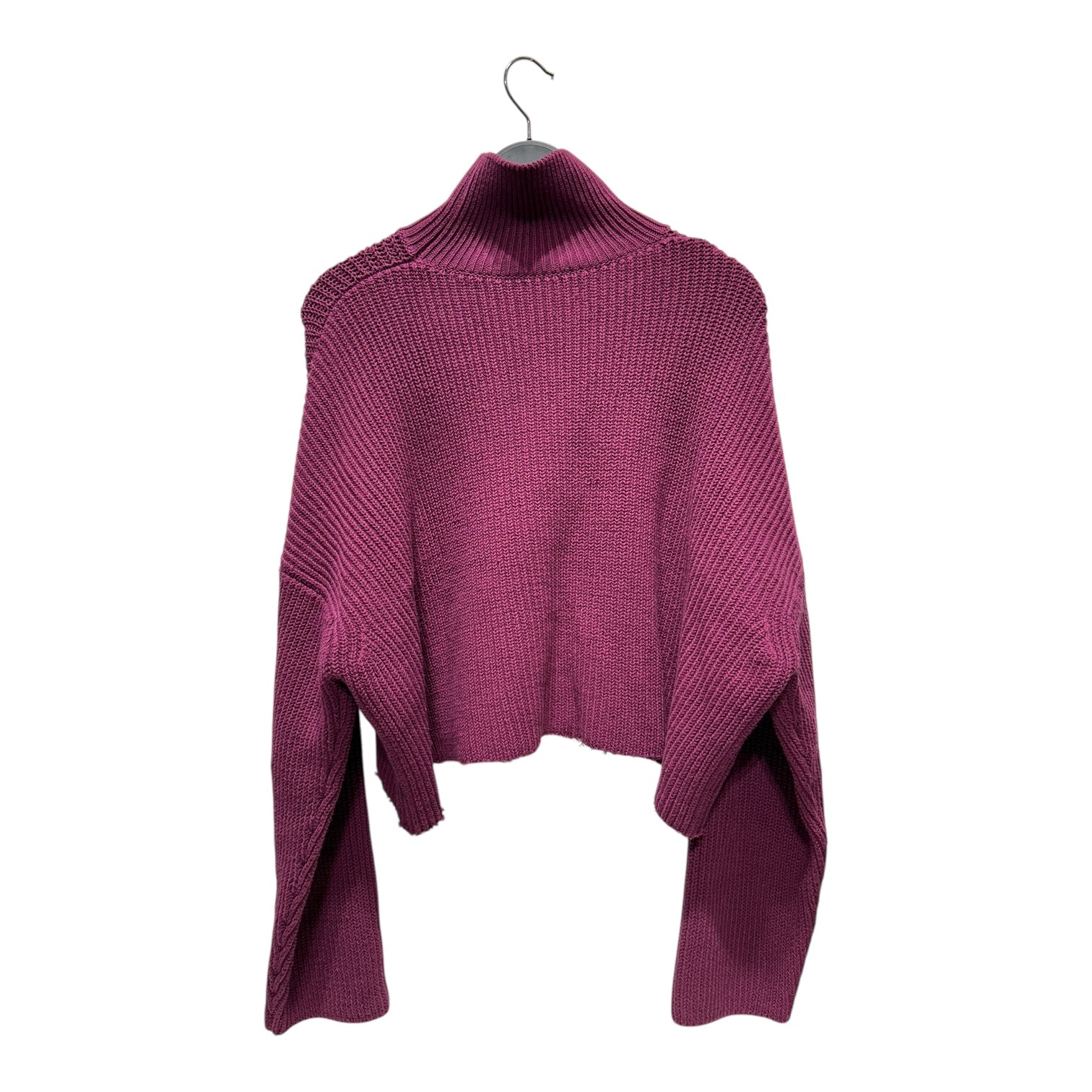 BALENCIAGA/Heavy Sweater/S/Cotton/PPL/Oversize/ view 2