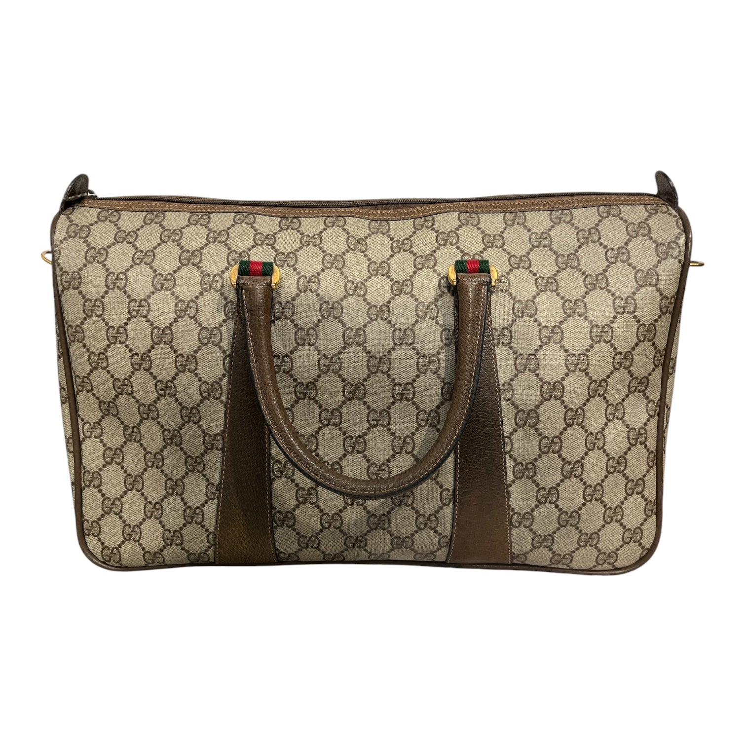 GUCCI/Boston Bag/Monogram/BRW/boston bag view 1