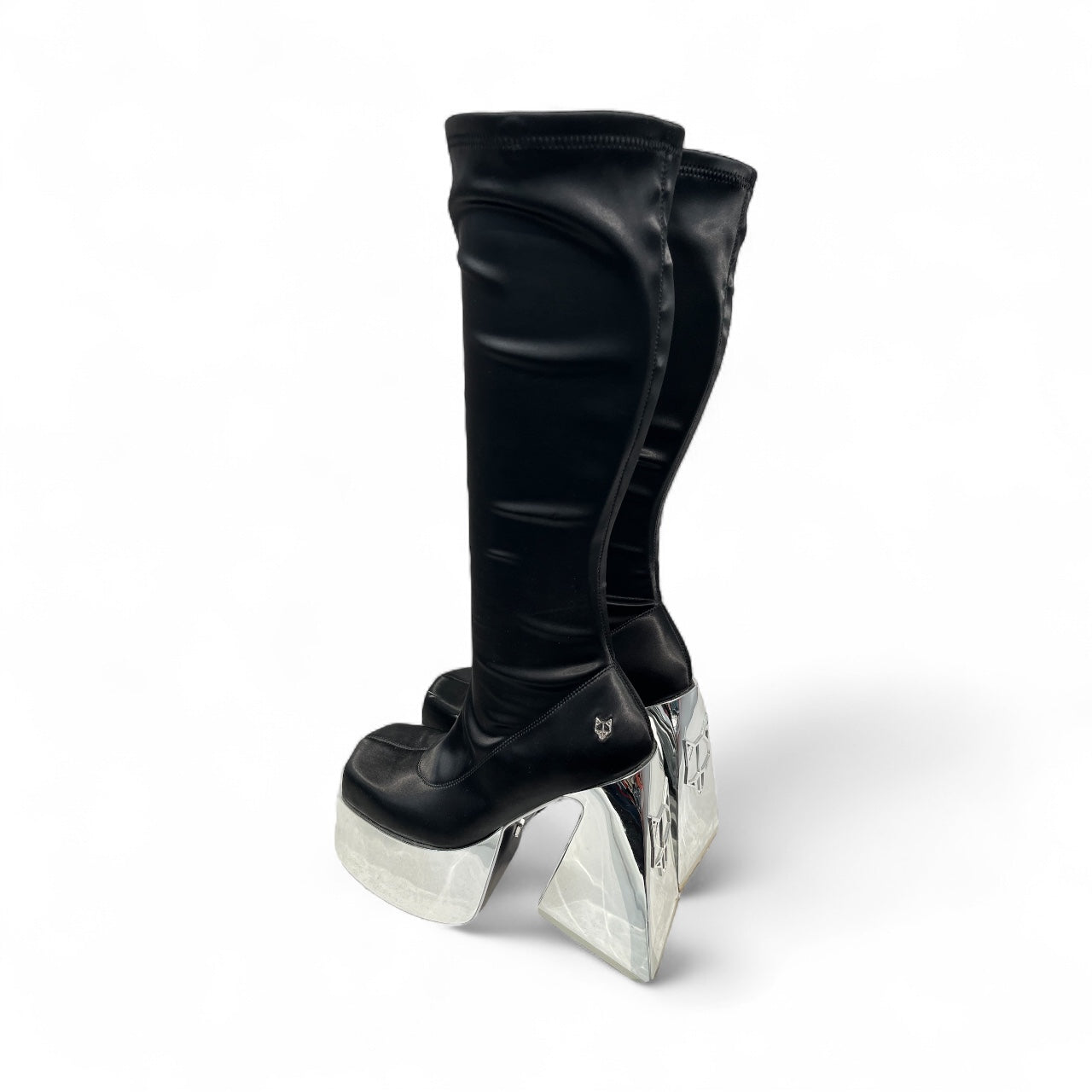 NAKED WOLFE/Heels/US 8/Polyester/BLK/JAYLA view 2