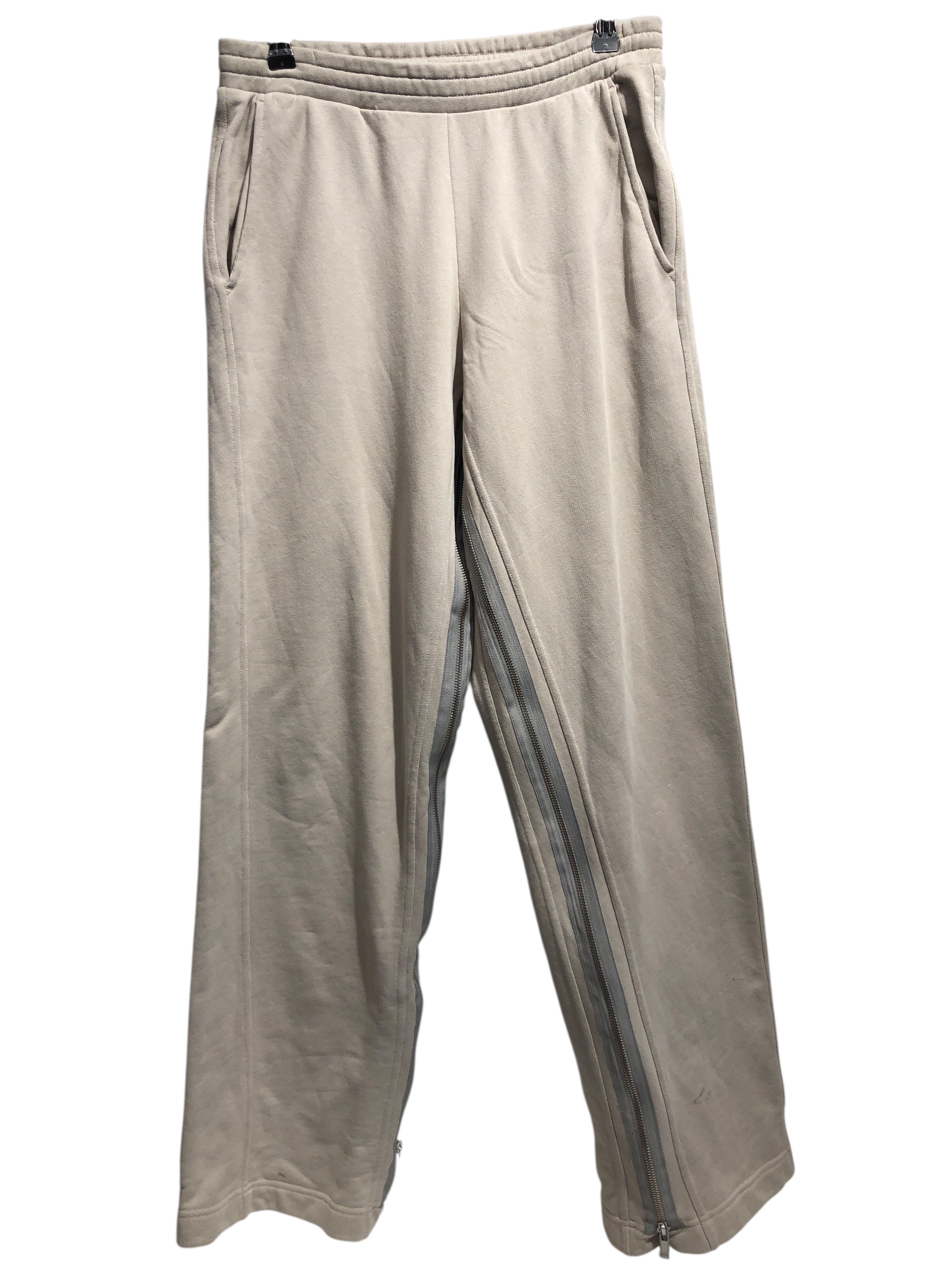 Helmut Lang/Pants/S/Cotton/BEG/004HM210 zipper sweats view 1