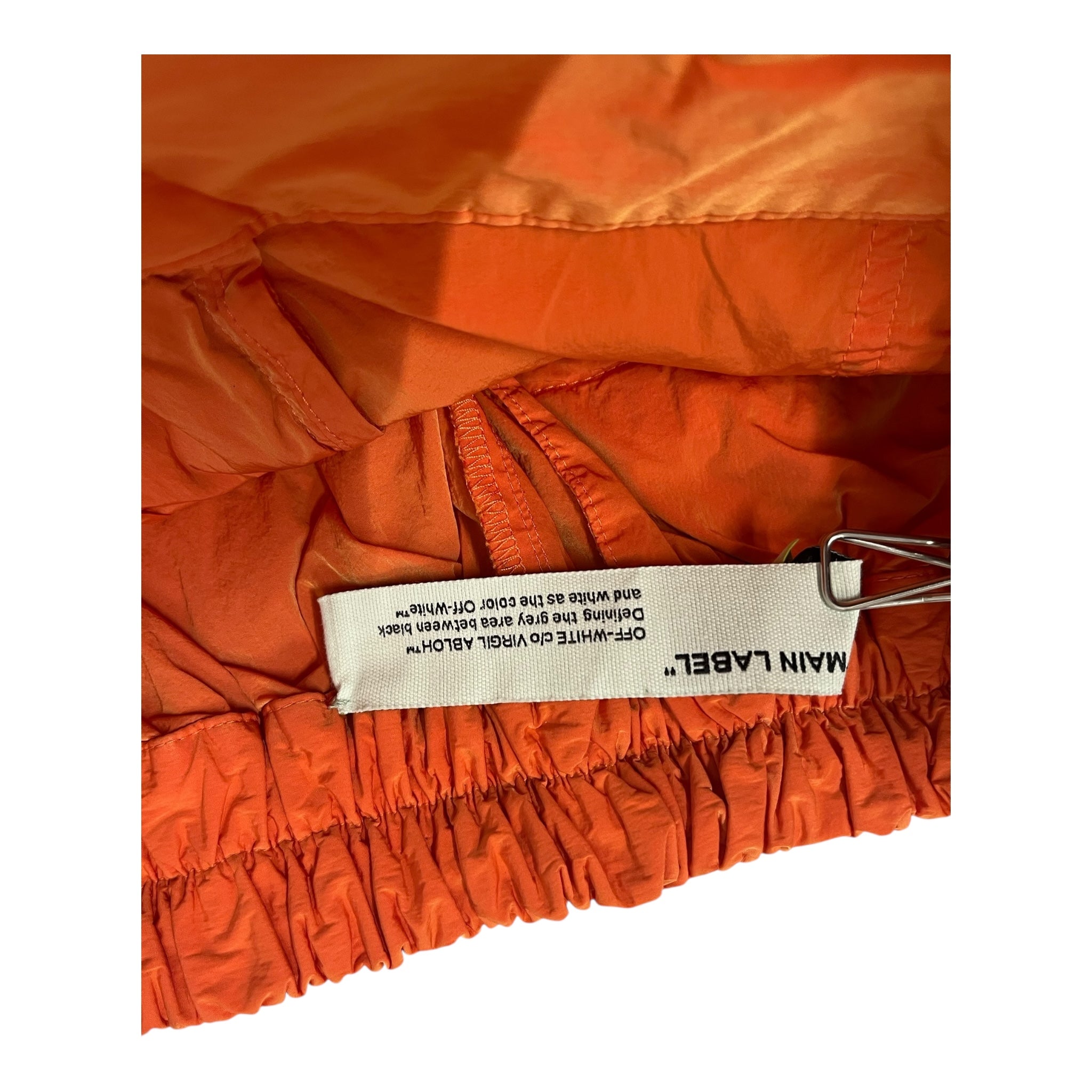 OFF-WHITE/Pants/XL/Nylon/ORN/SIDE TAPE LOGO view 3