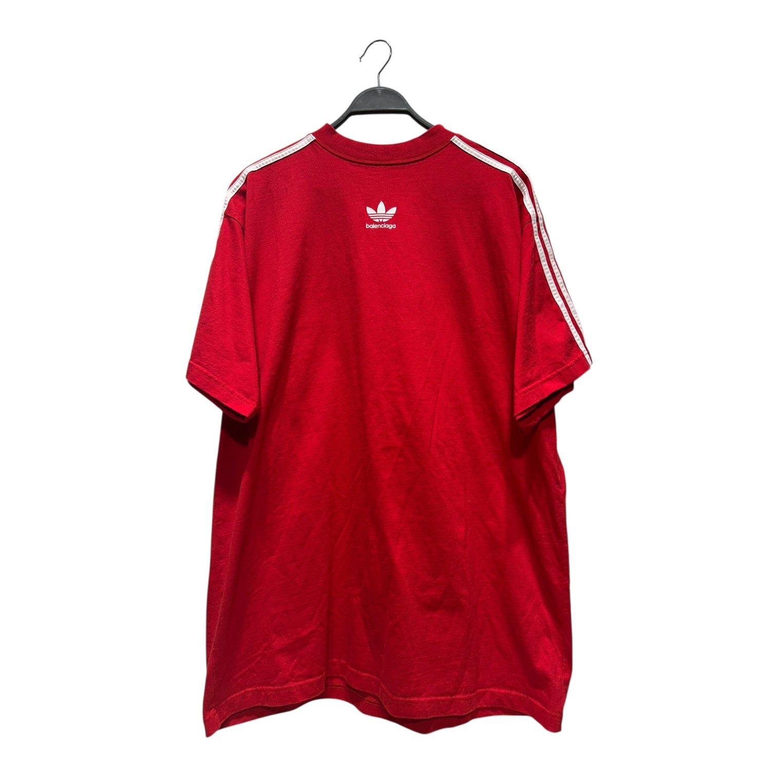 BALENCIAGA/adidas/T-Shirt/XL/Cotton/RED/ view 1