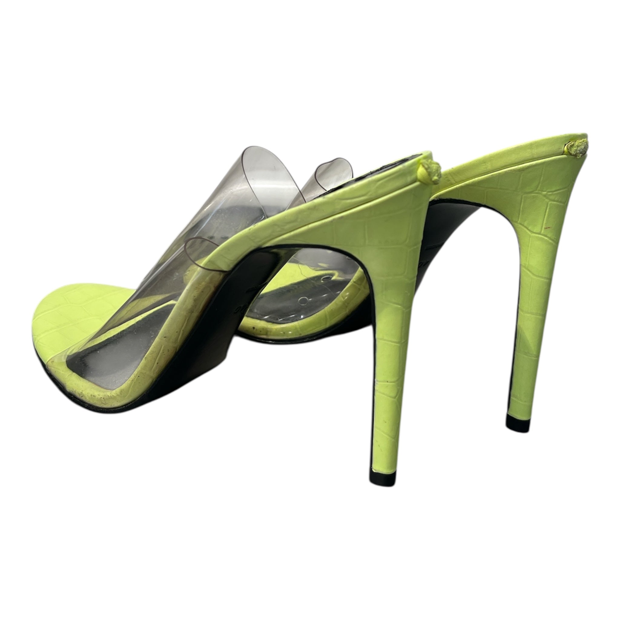 Alexander Wang/Heels/EU 40/Animal Pattern/Leather/GRN/NEONGREEN view 2