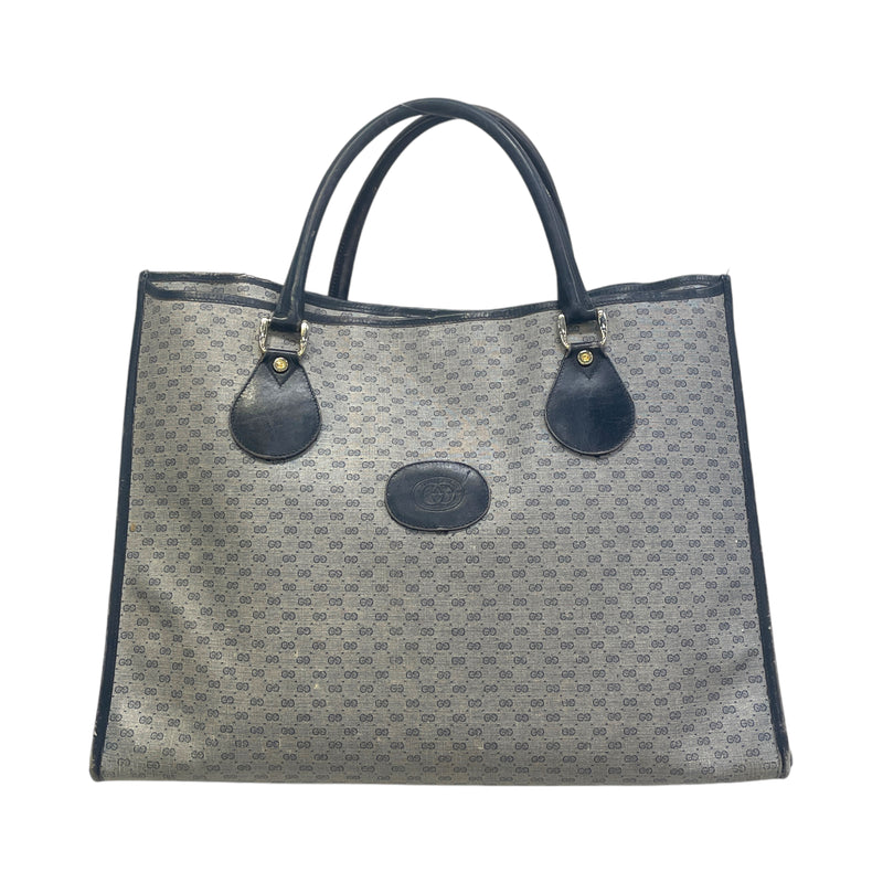 GUCCI/Tote Bag/OS/Monogram/Cotton/GRY/Tote