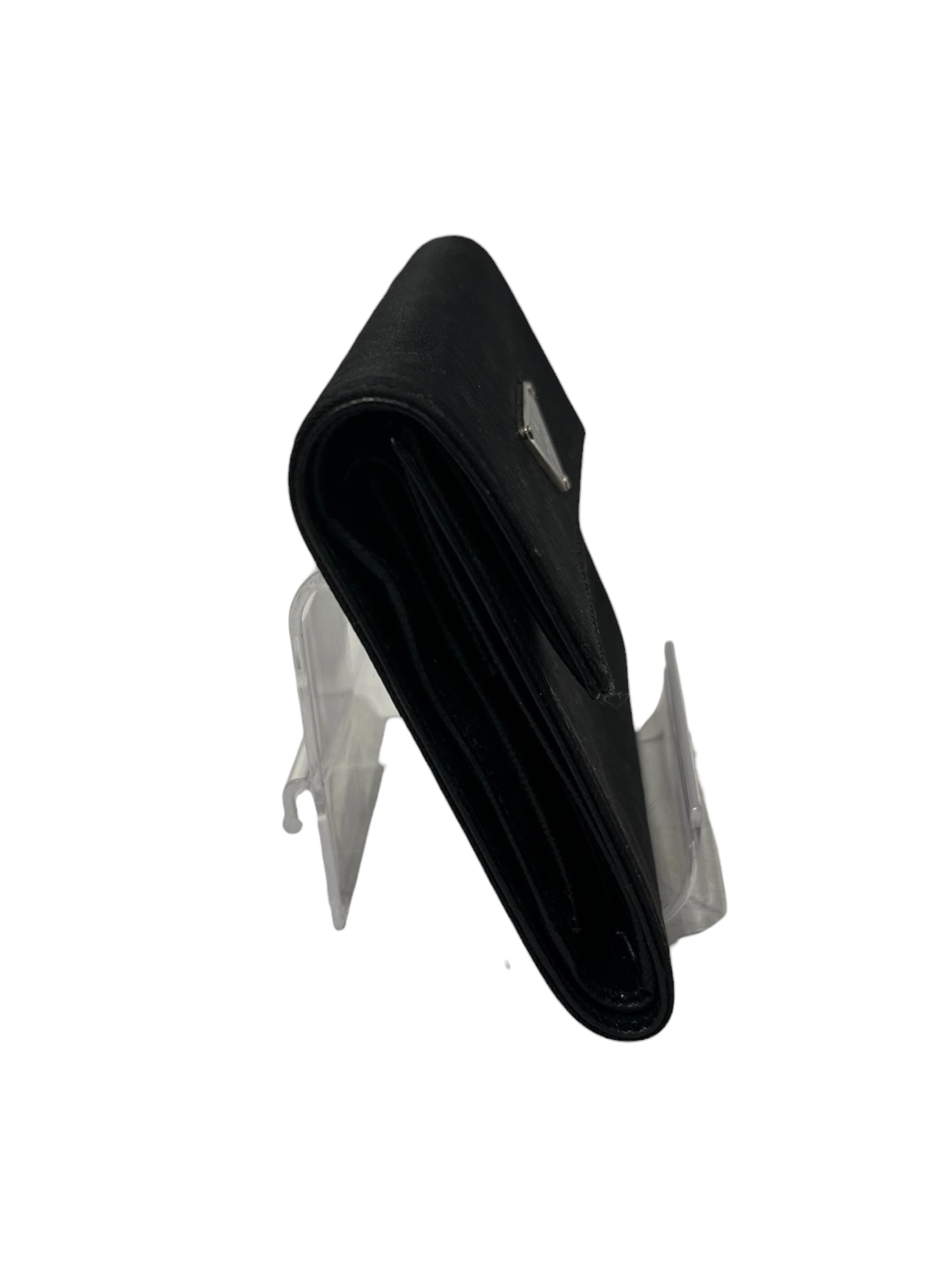 PRADA/Wallet/Nylon/BLK/L's/TESSUTO AND SAFFIANO view 4