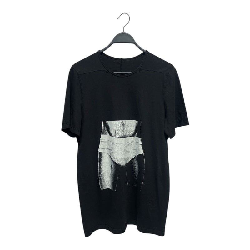RICK OWENS DRKSHDW/T-Shirt/M/Cotton/BLK/Graphic/Underwear